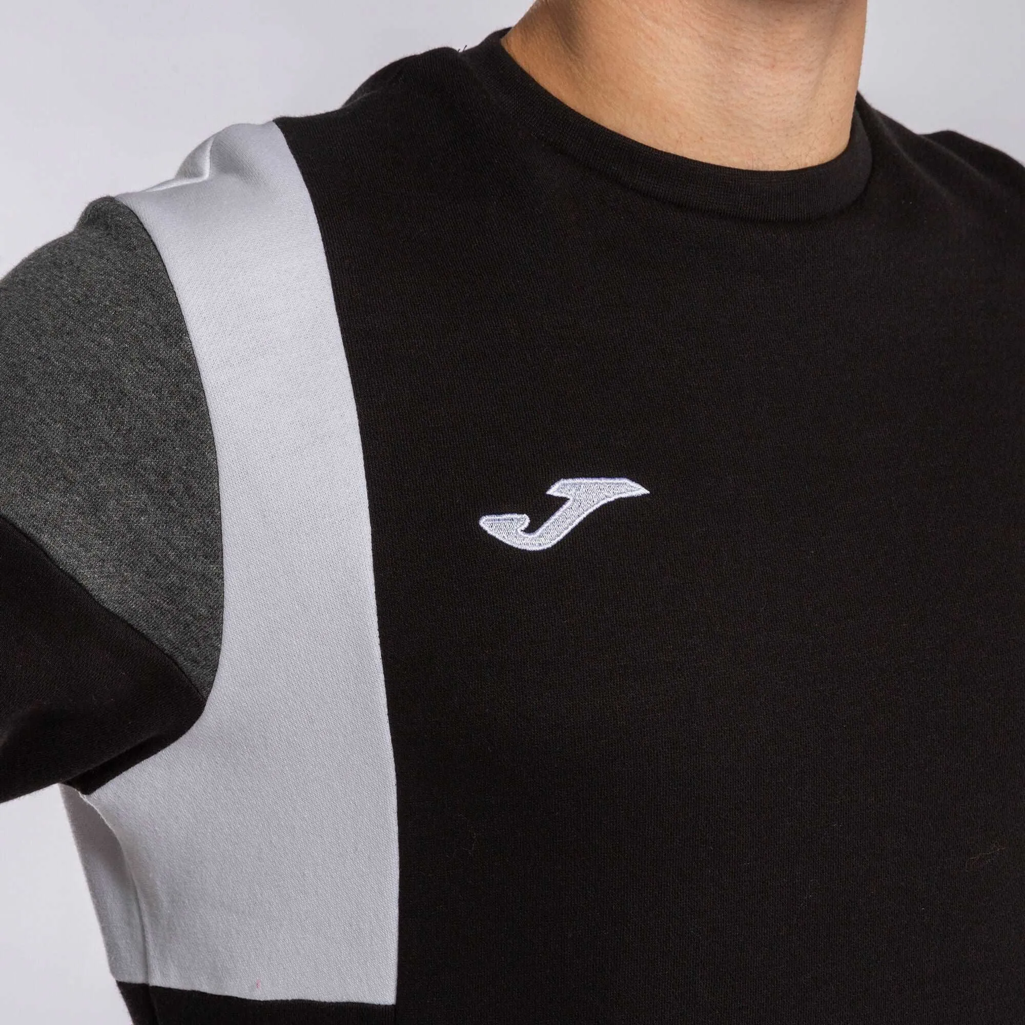 Joma Sweatshirt For Men-MSWS-2007-Black