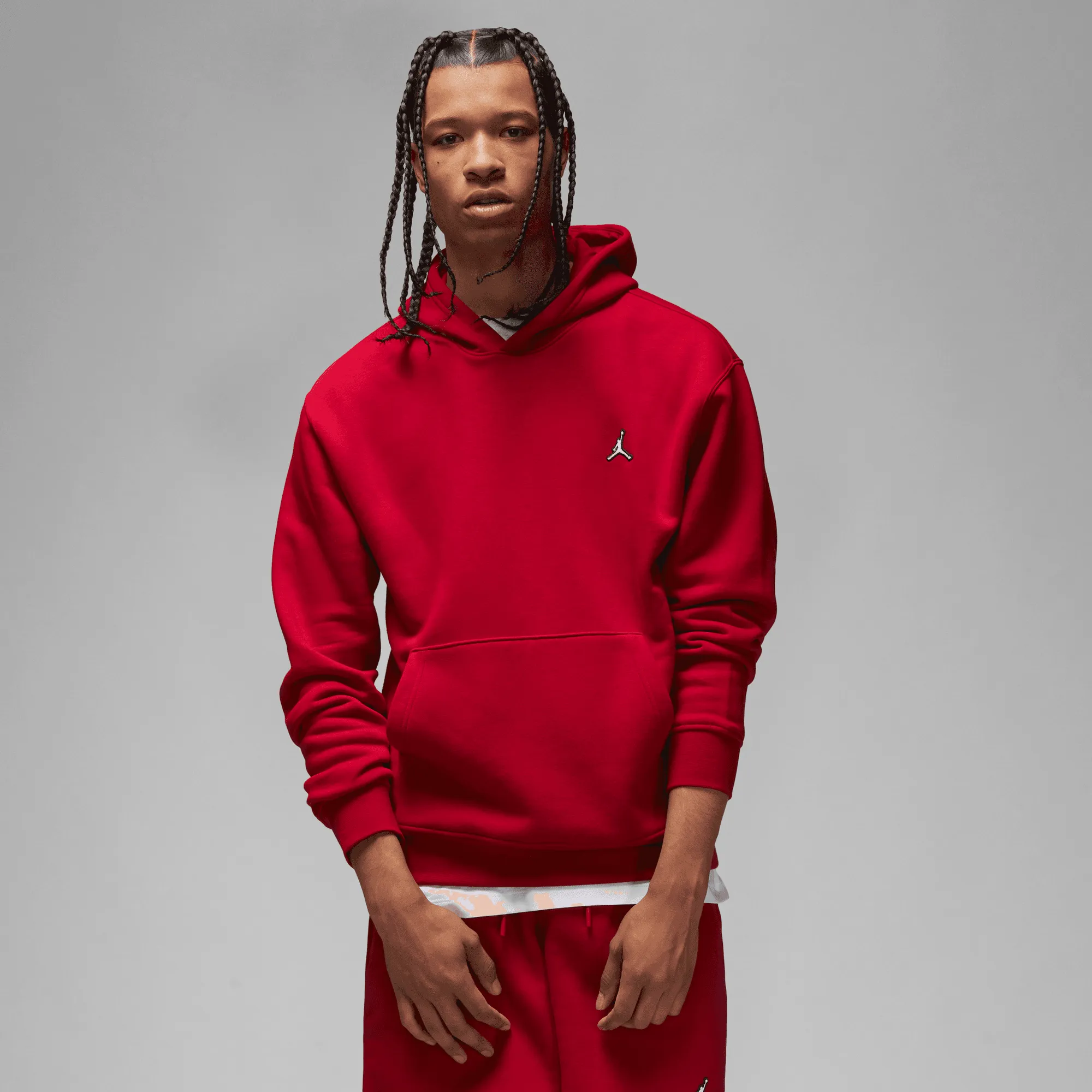 JORDAN ESSENTIAL HOODIE (RED)