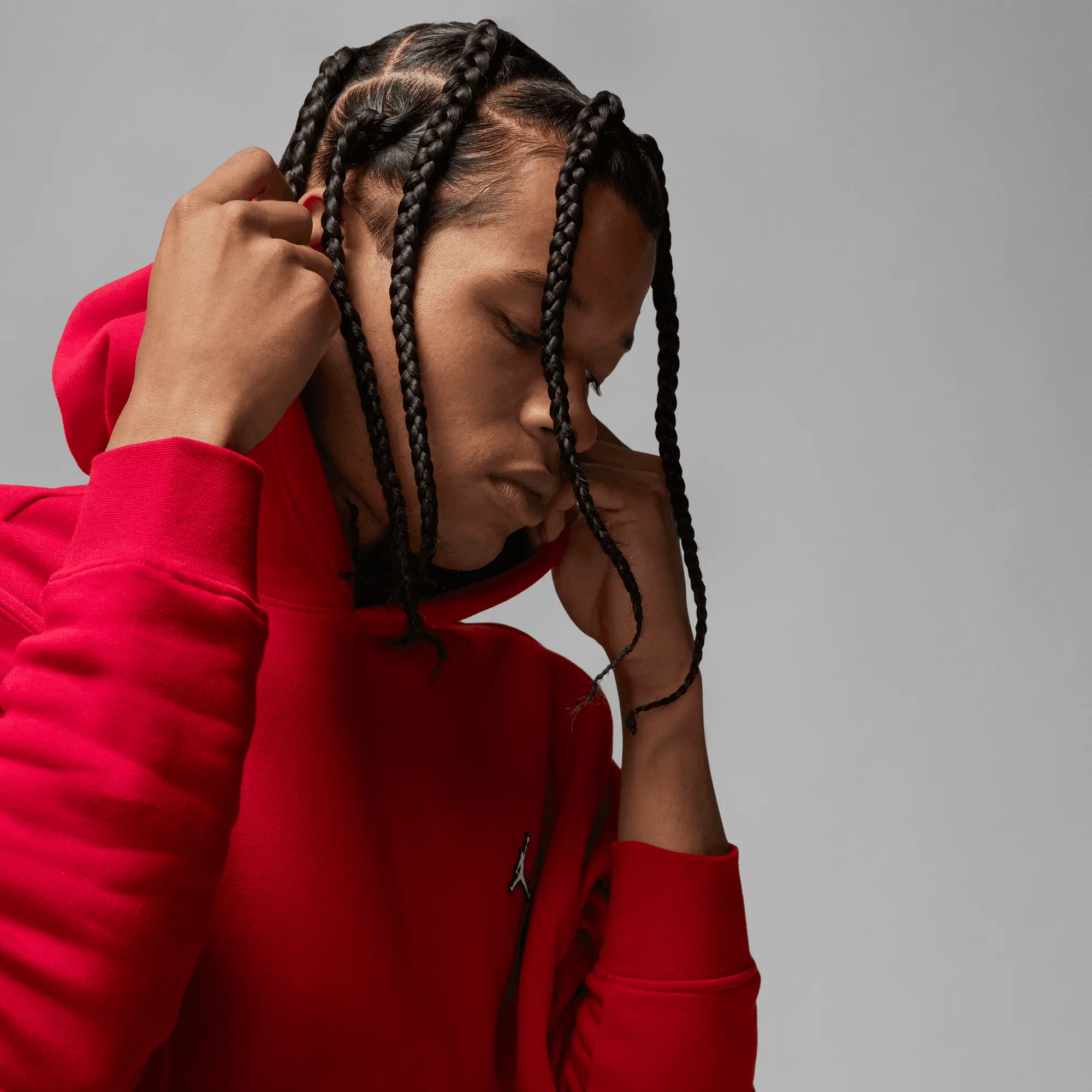 JORDAN ESSENTIAL HOODIE (RED)
