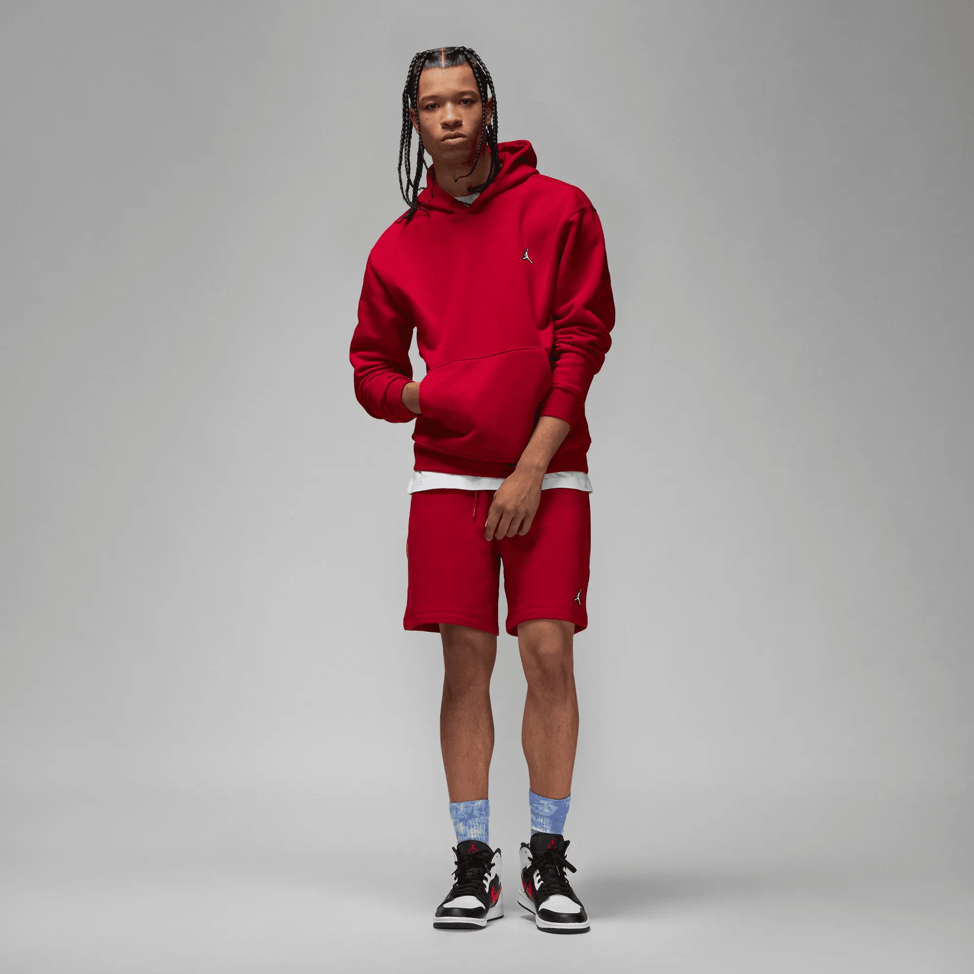 JORDAN ESSENTIAL HOODIE (RED)