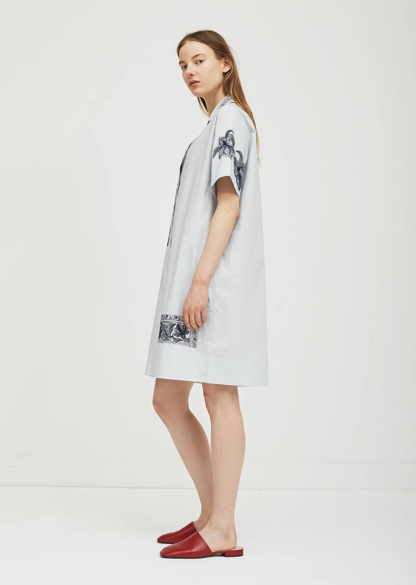 Jusso Pop Embroidered Dress