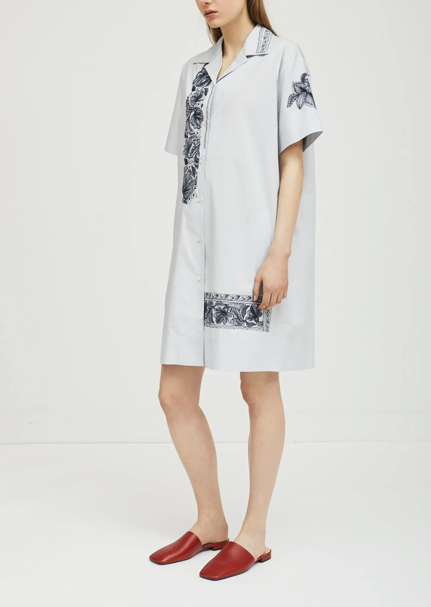 Jusso Pop Embroidered Dress