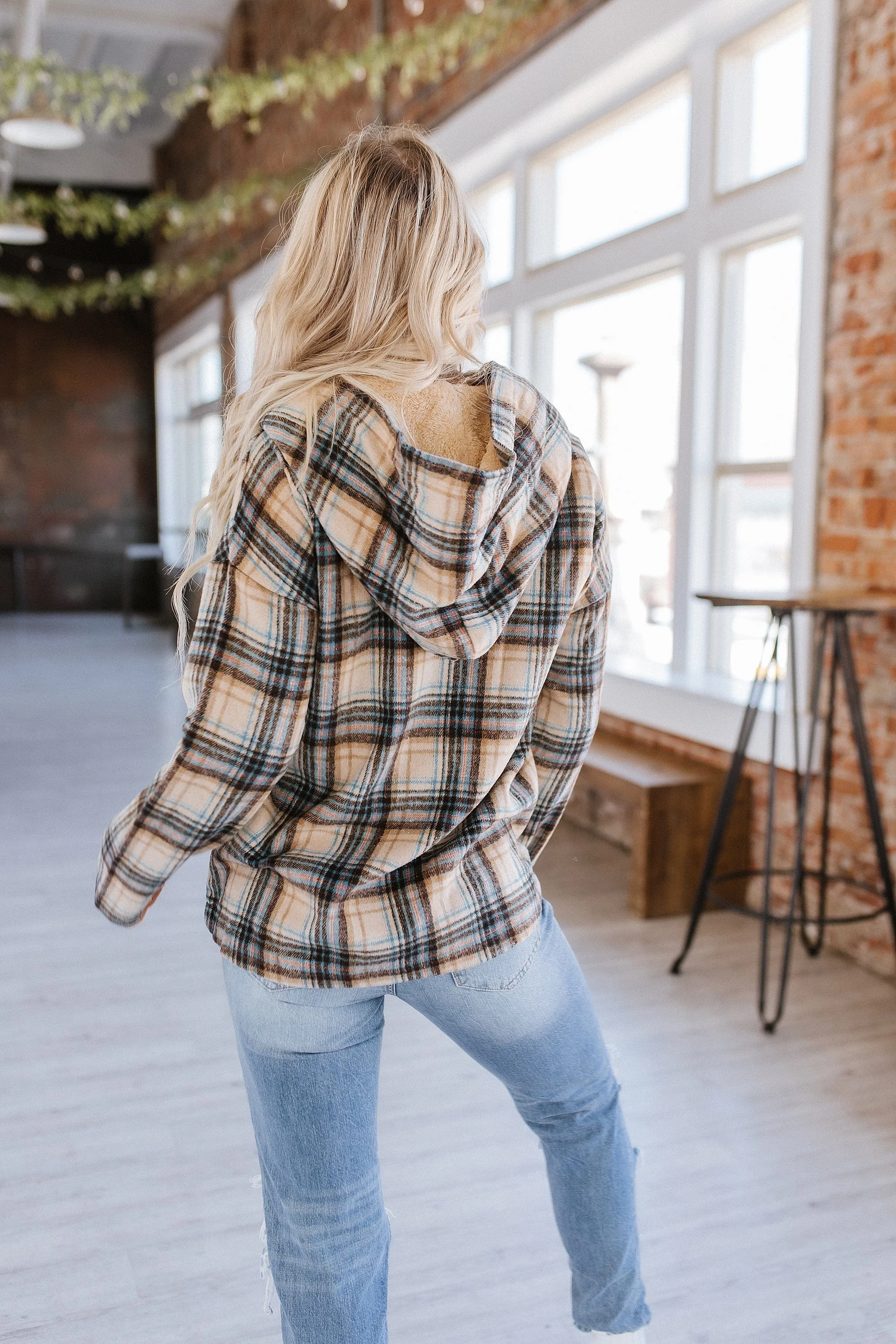 Lorelai Plaid Pullover Hoodie