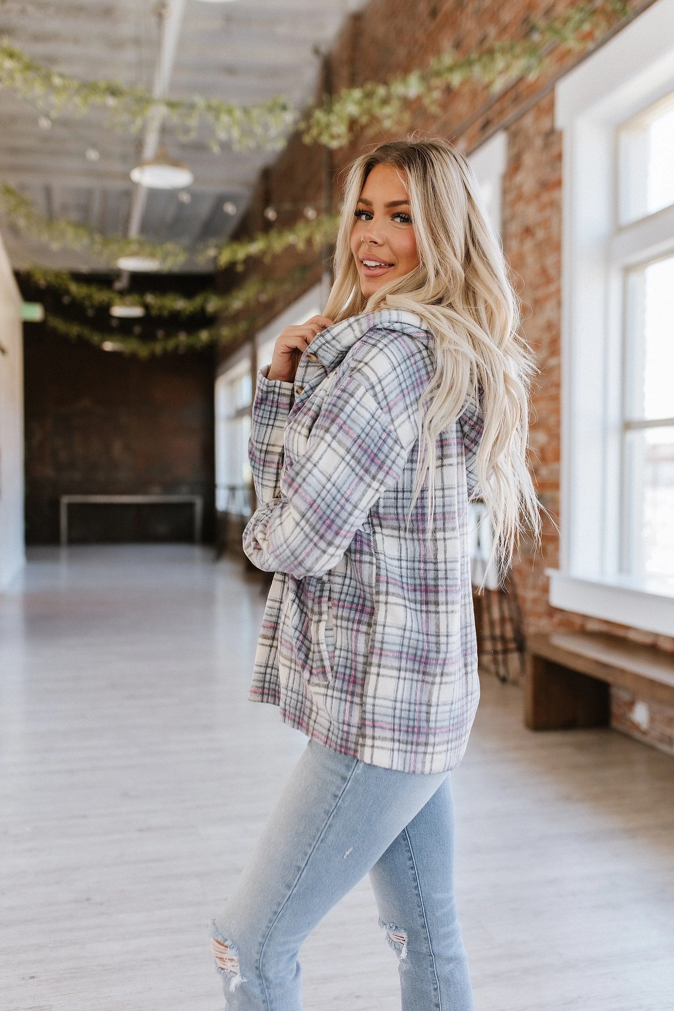 Lorelai Plaid Pullover Hoodie