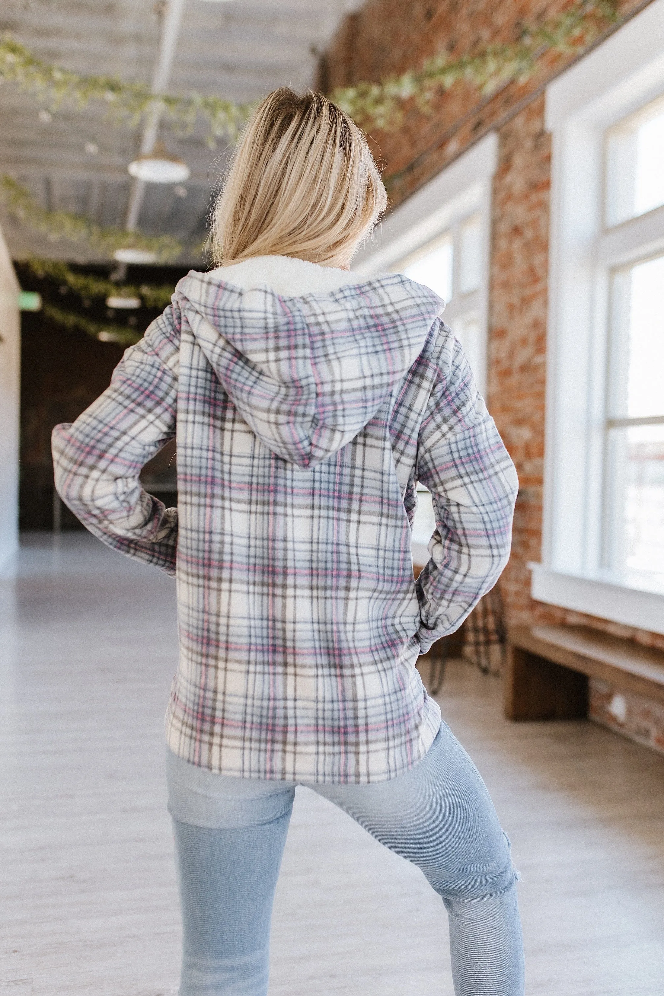 Lorelai Plaid Pullover Hoodie