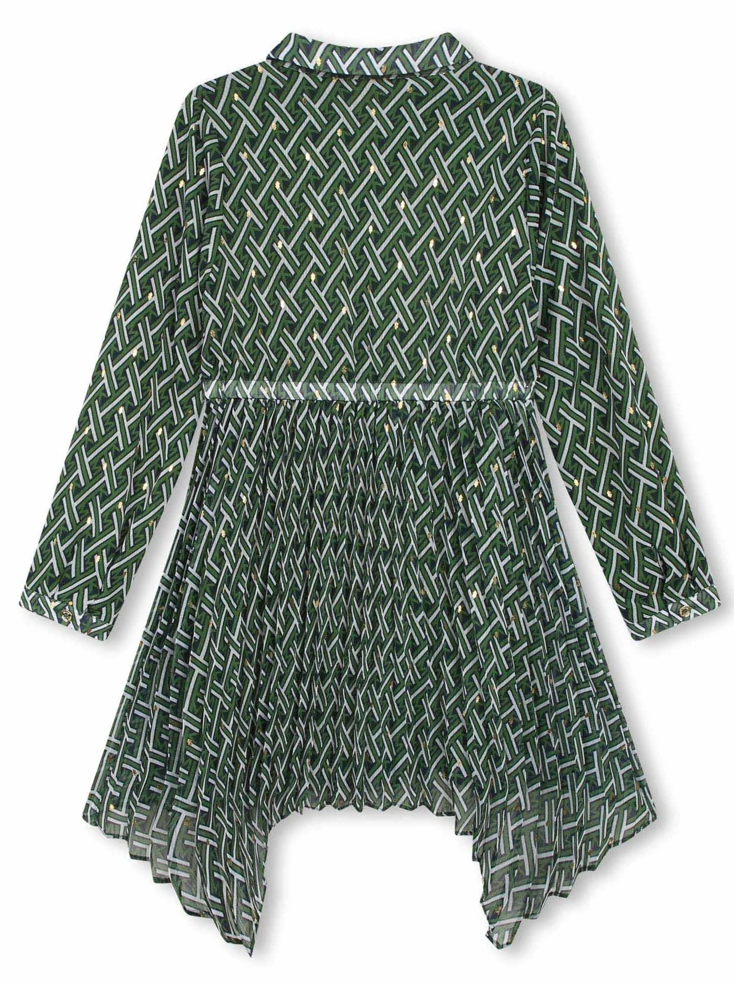 Michael Kors Green Shirt Dress
