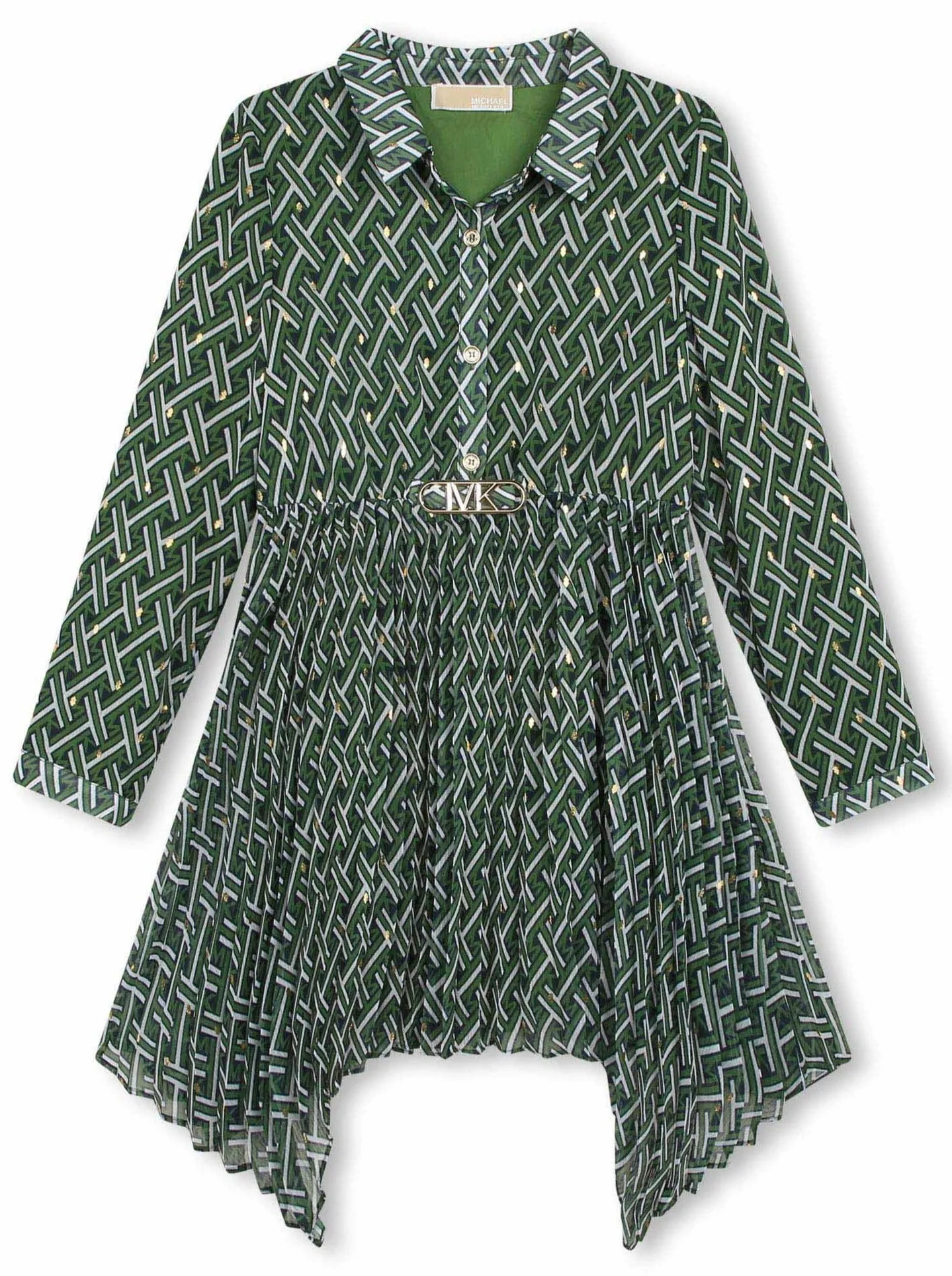 Michael Kors Green Shirt Dress