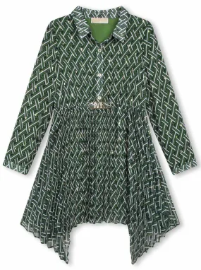 Michael Kors Green Shirt Dress