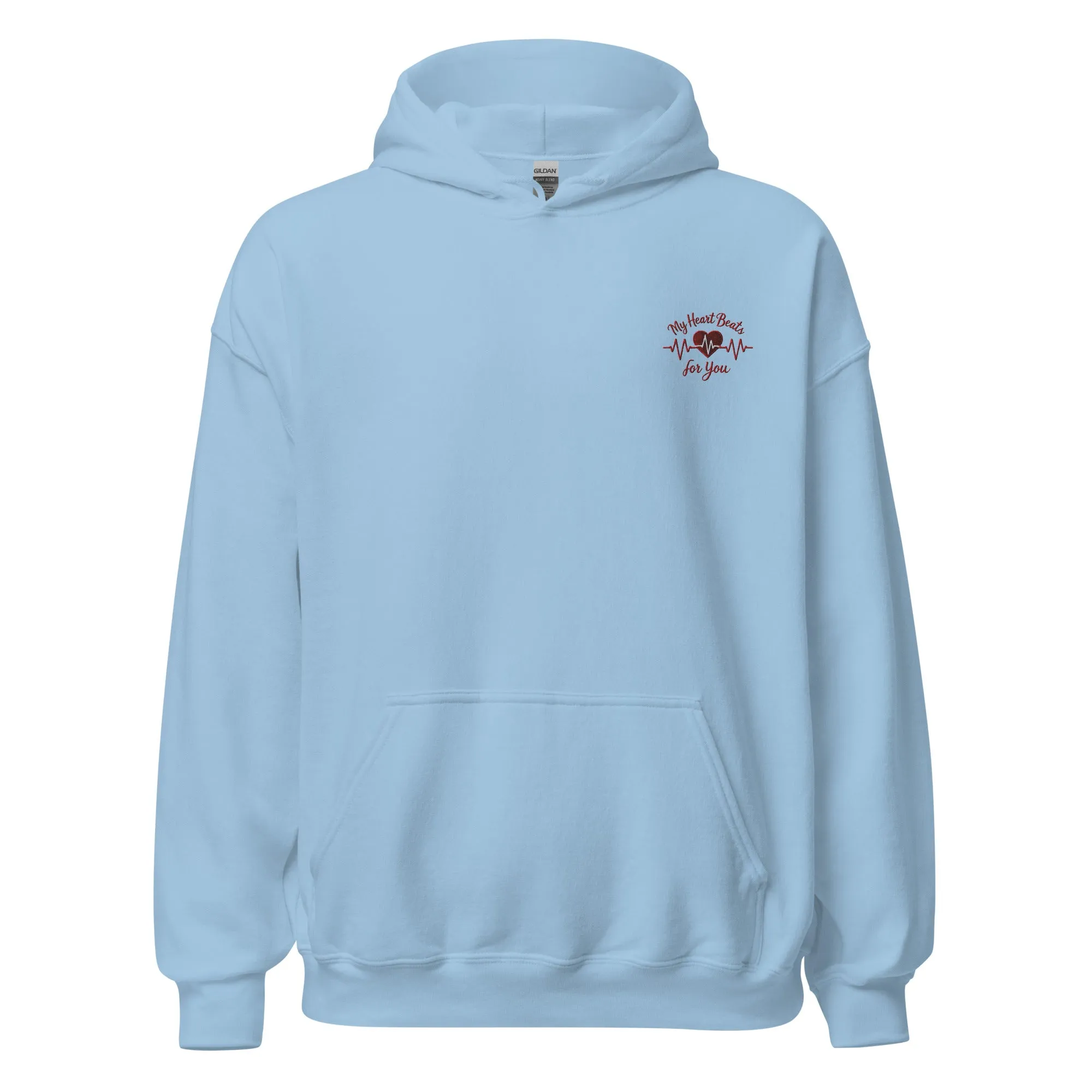 My Heart Beats for You - Valentine’s Day Hoodie - Celebrate Love in Style