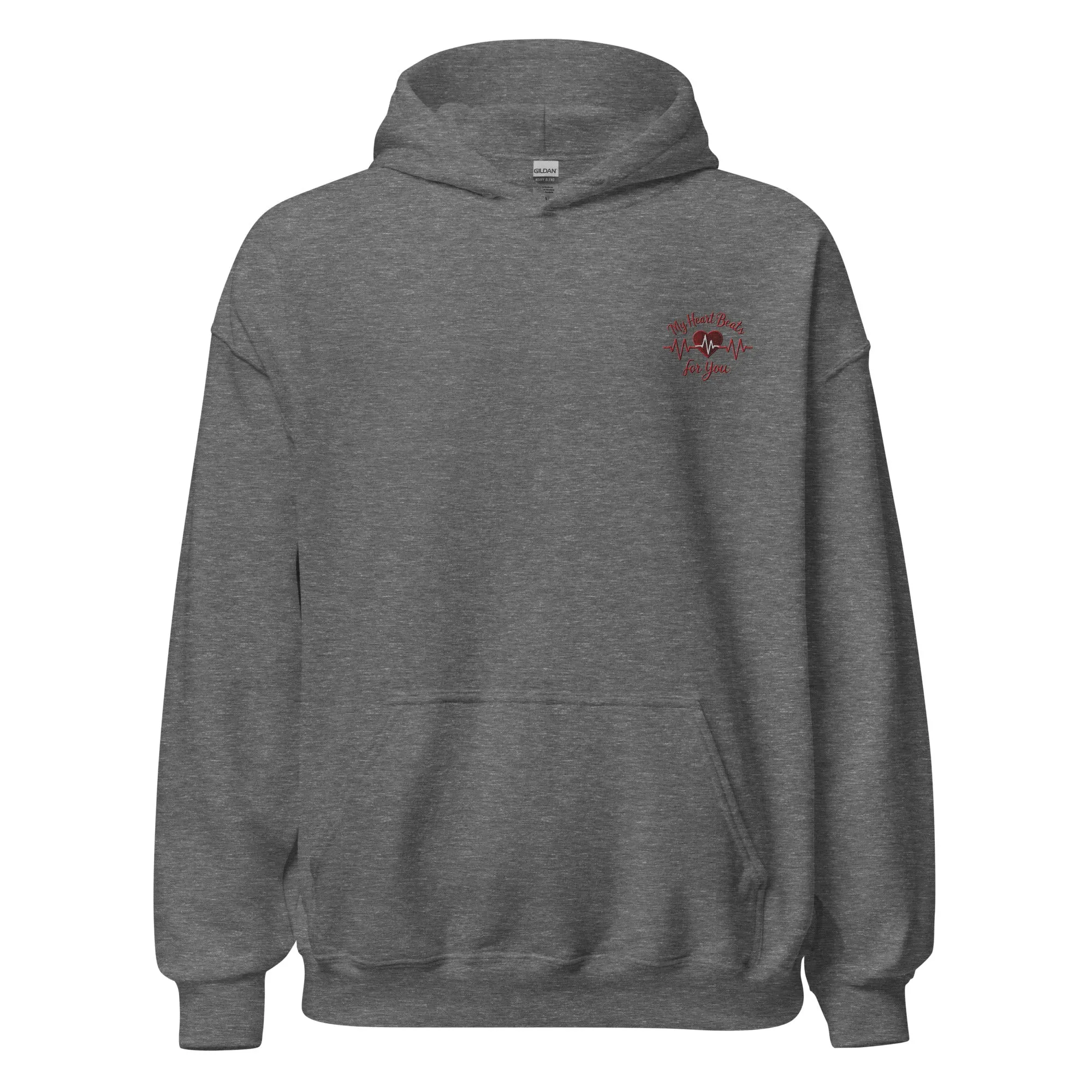 My Heart Beats for You - Valentine’s Day Hoodie - Celebrate Love in Style
