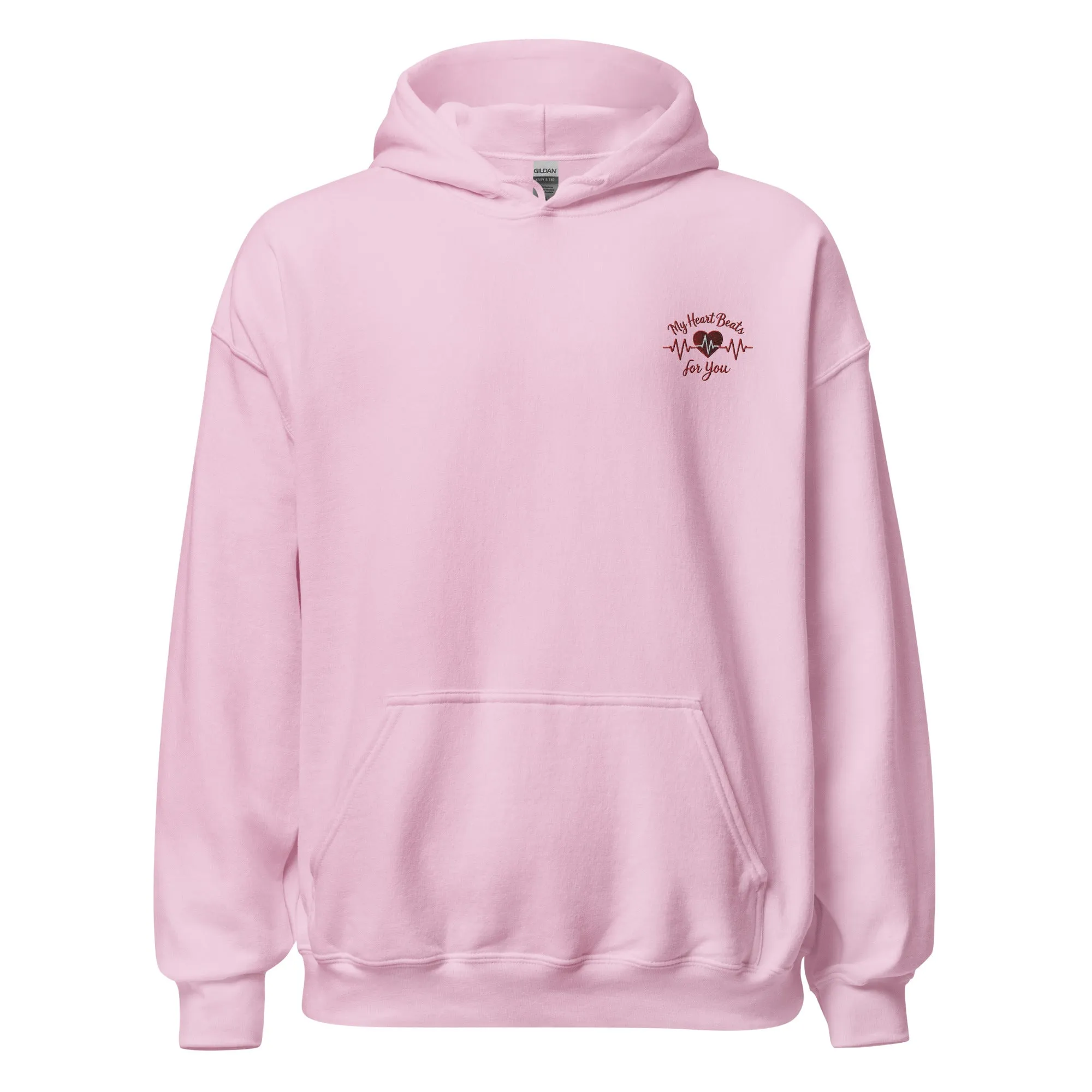 My Heart Beats for You - Valentine’s Day Hoodie - Celebrate Love in Style