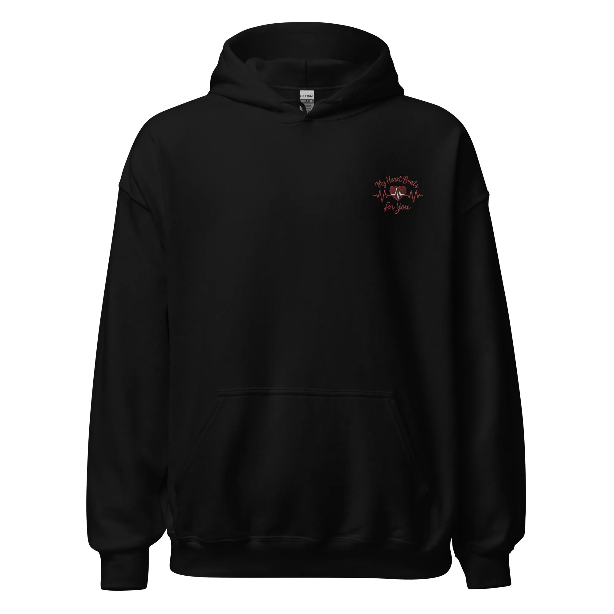 My Heart Beats for You - Valentine’s Day Hoodie - Celebrate Love in Style