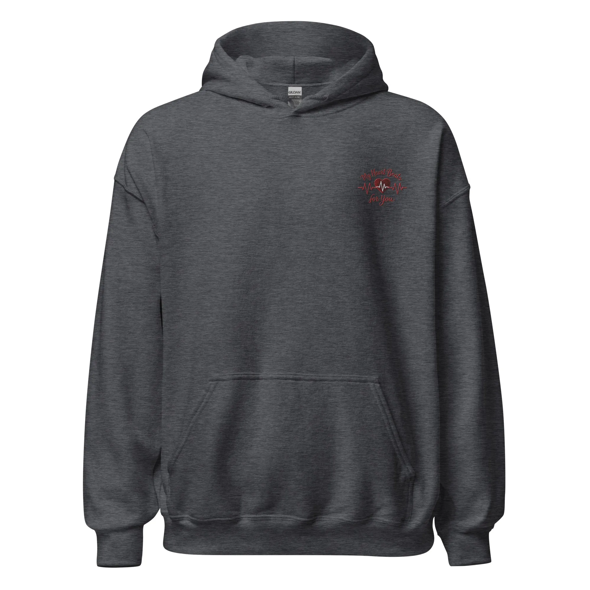 My Heart Beats for You - Valentine’s Day Hoodie - Celebrate Love in Style