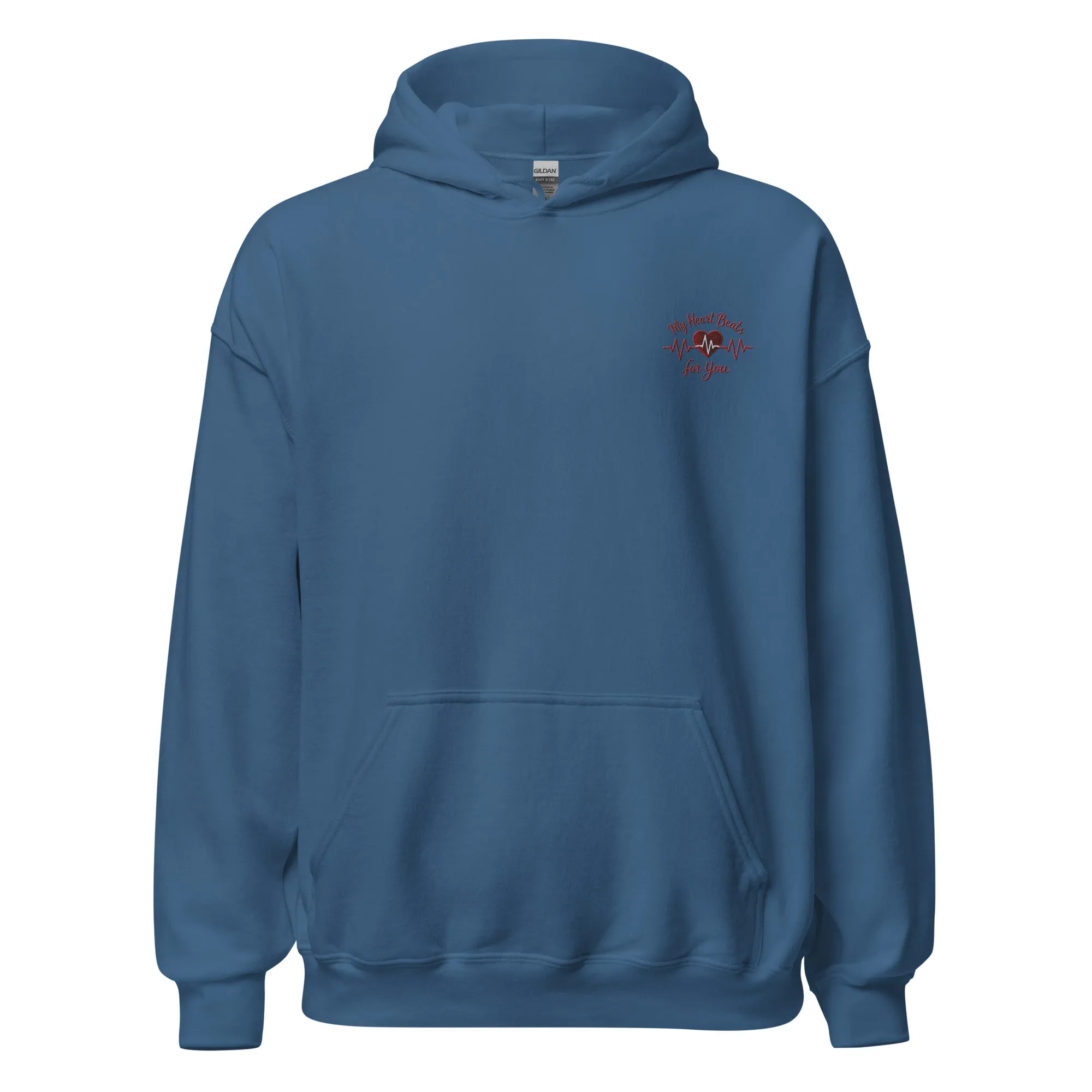 My Heart Beats for You - Valentine’s Day Hoodie - Celebrate Love in Style