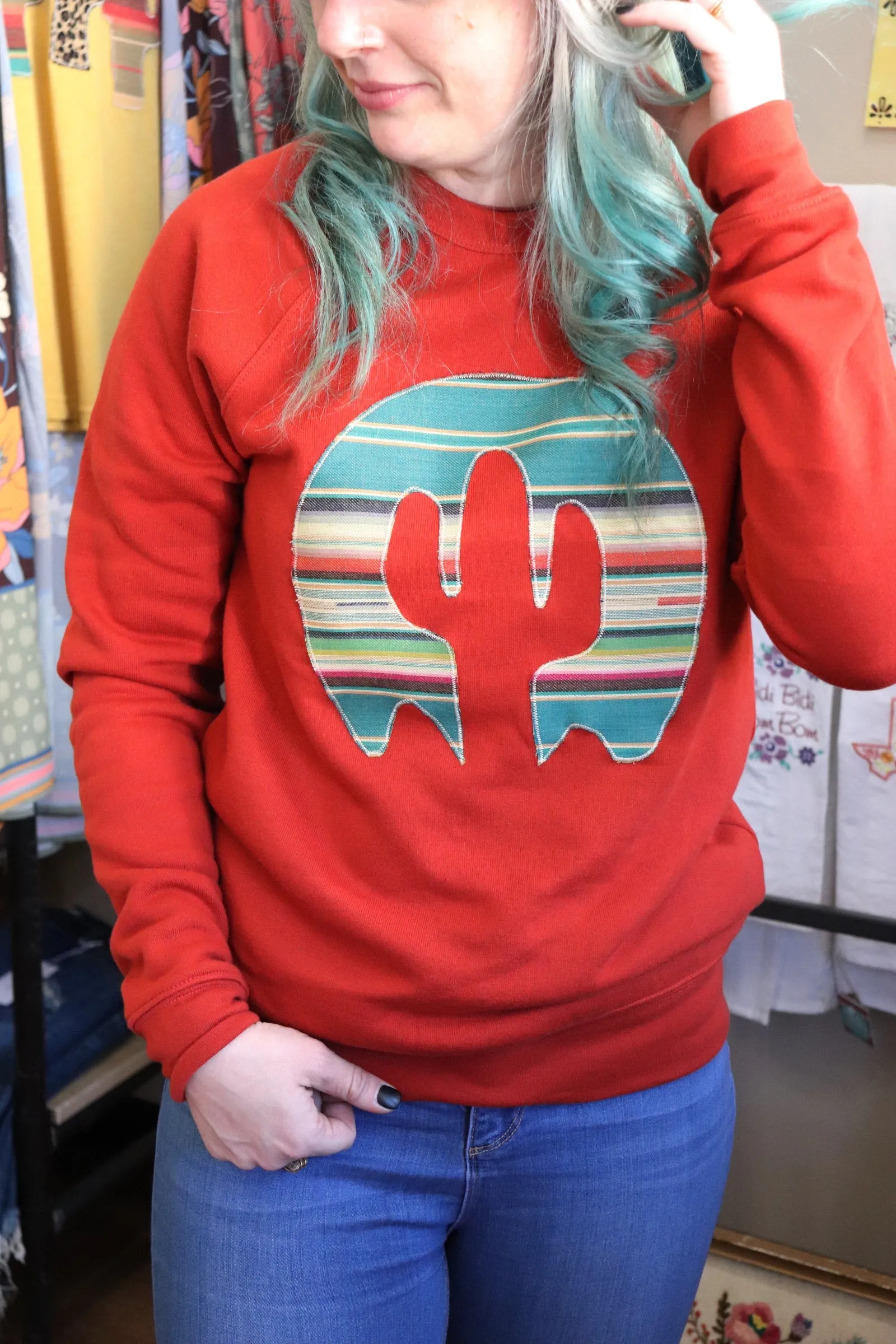 Navajo Serape Pullover
