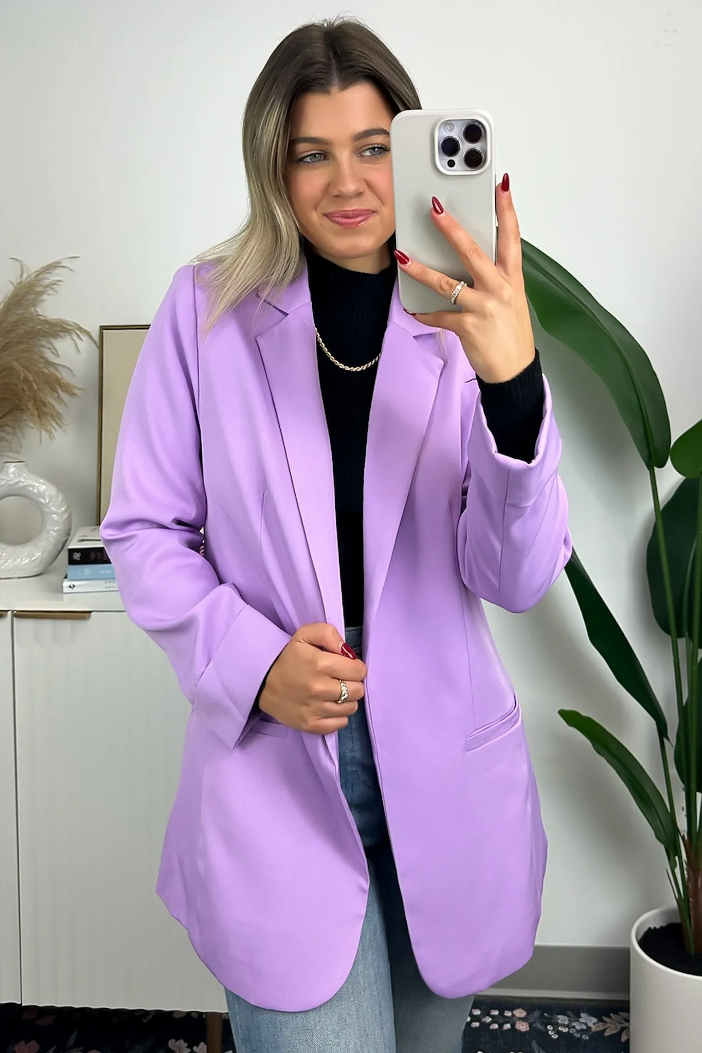 Officially Impressive Long Sleeve Classic Blazer - FINAL SALE