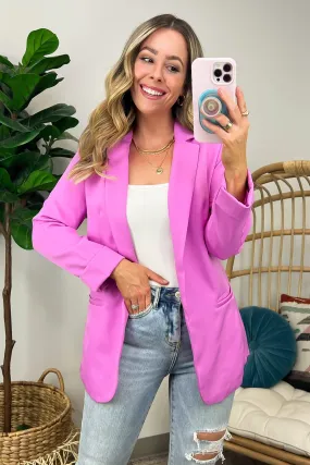 Officially Impressive Long Sleeve Classic Blazer - FINAL SALE