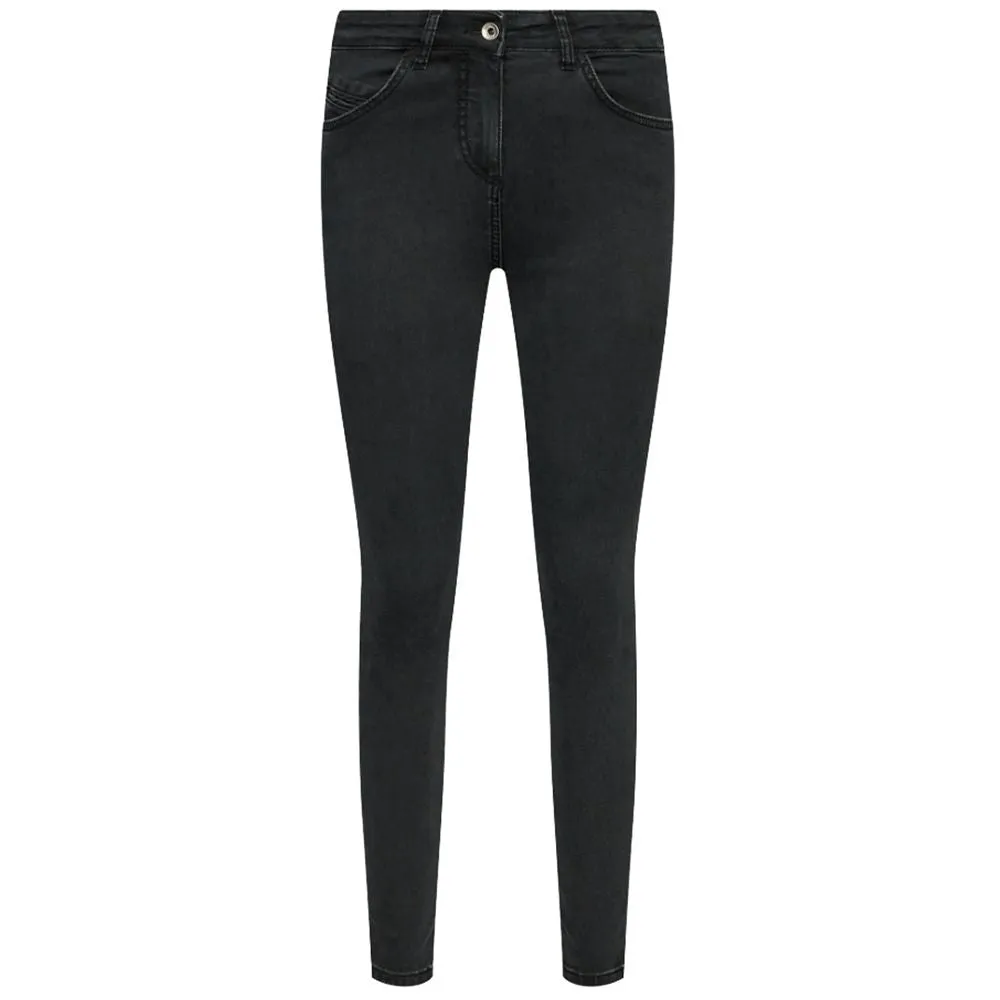 Patrizia Pepe Sleek High-Waist Black Jeggings - Slim Fit Elegance