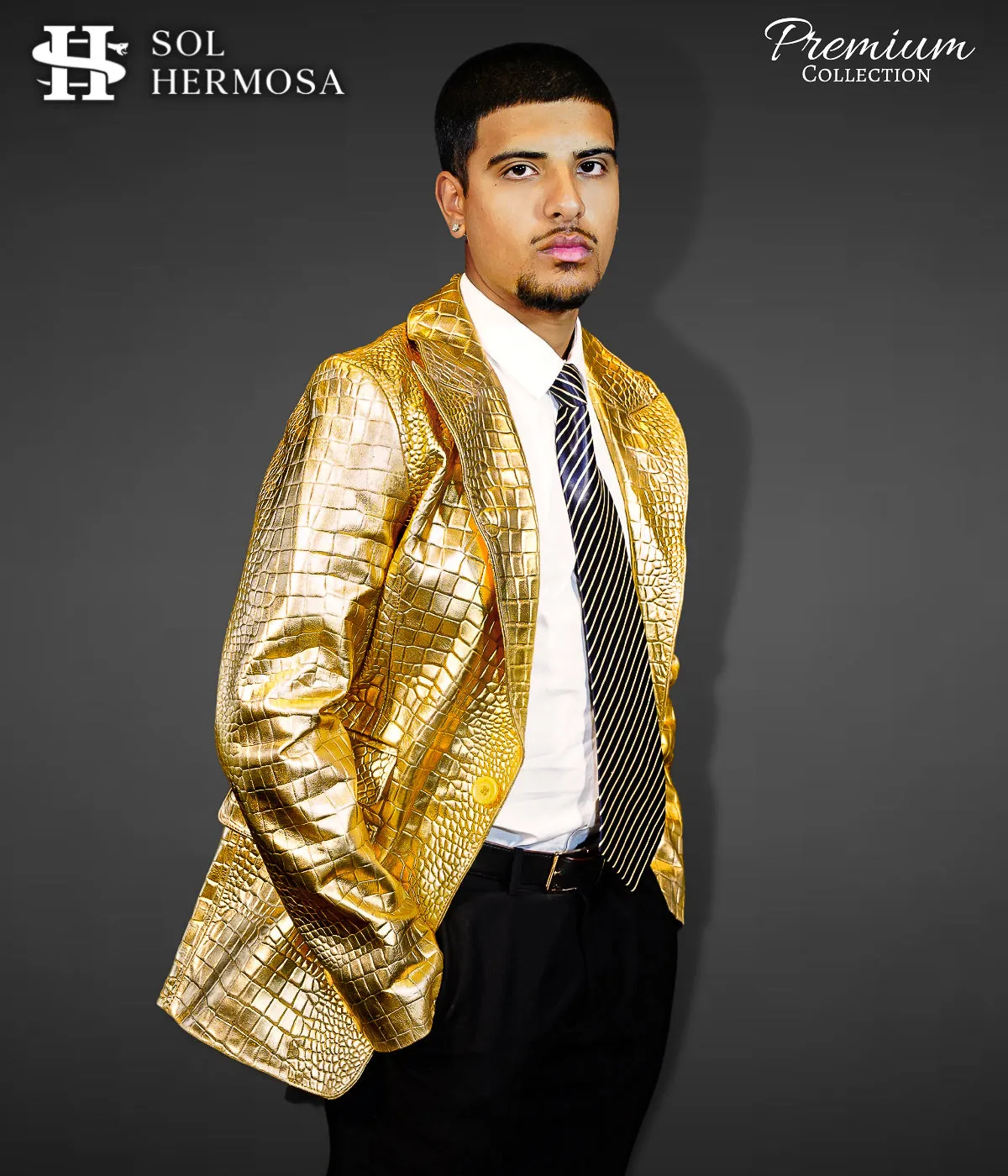 Real Leather Blazer For Men - Fernandez