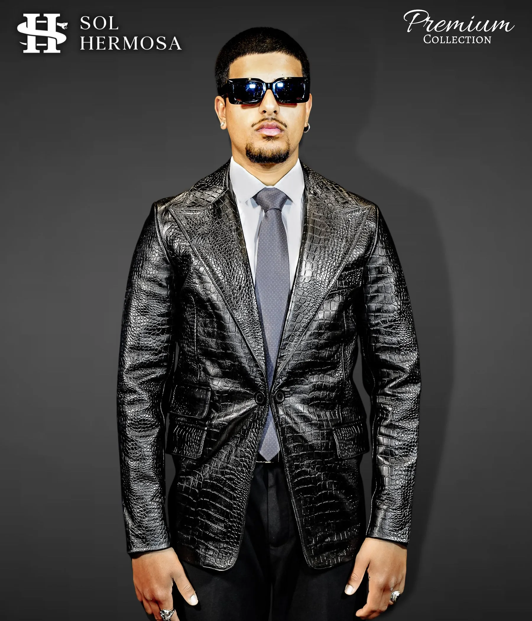 Real Leather Blazer For Men - Fernandez
