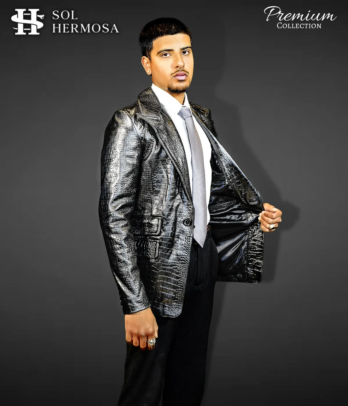 Real Leather Blazer For Men - Fernandez