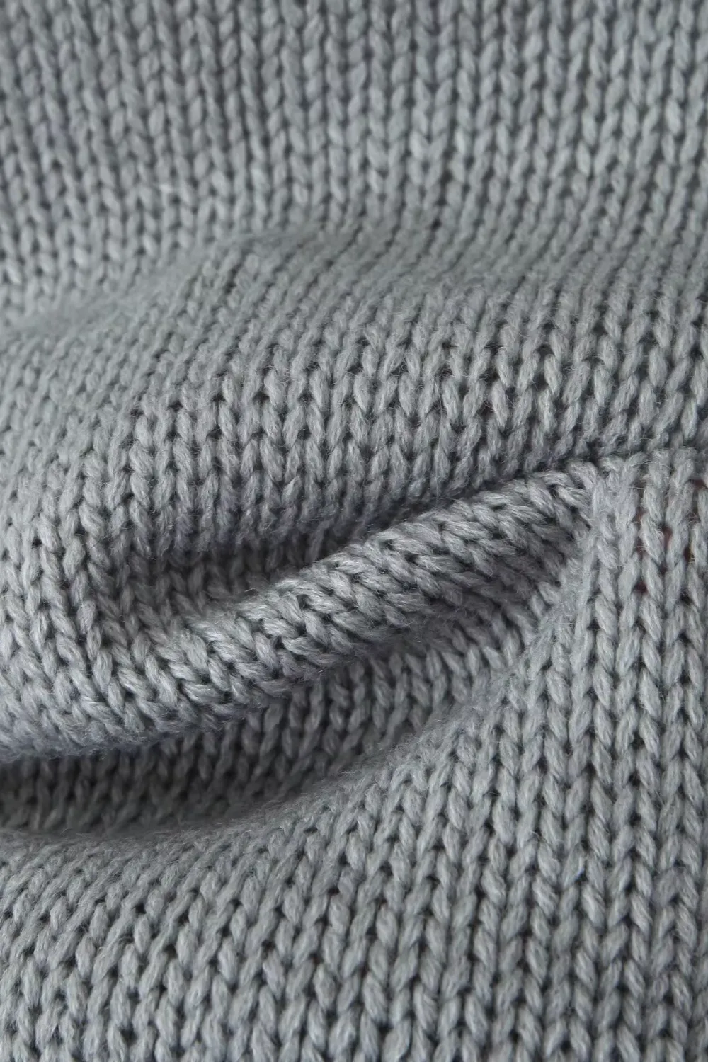 'Rhianna' Color Block Mid-Length Wool Cardigan