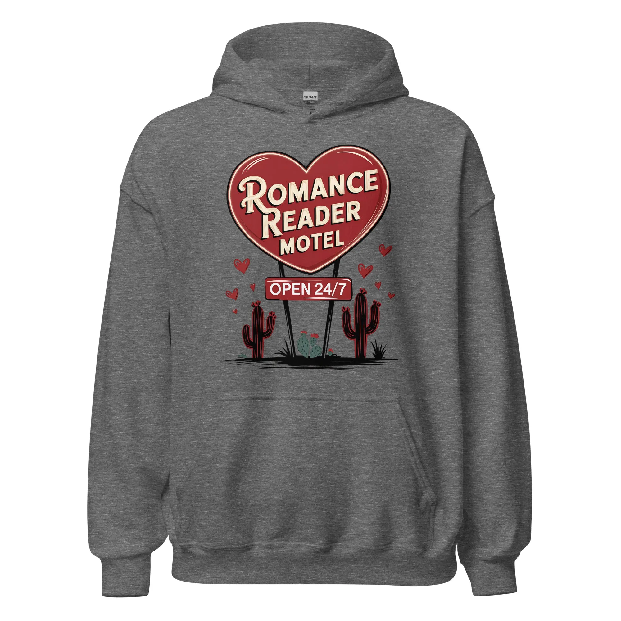 Romance Reader Motel - Valentine’s Day Hoodie - The Perfect Blend of Comfort and Style