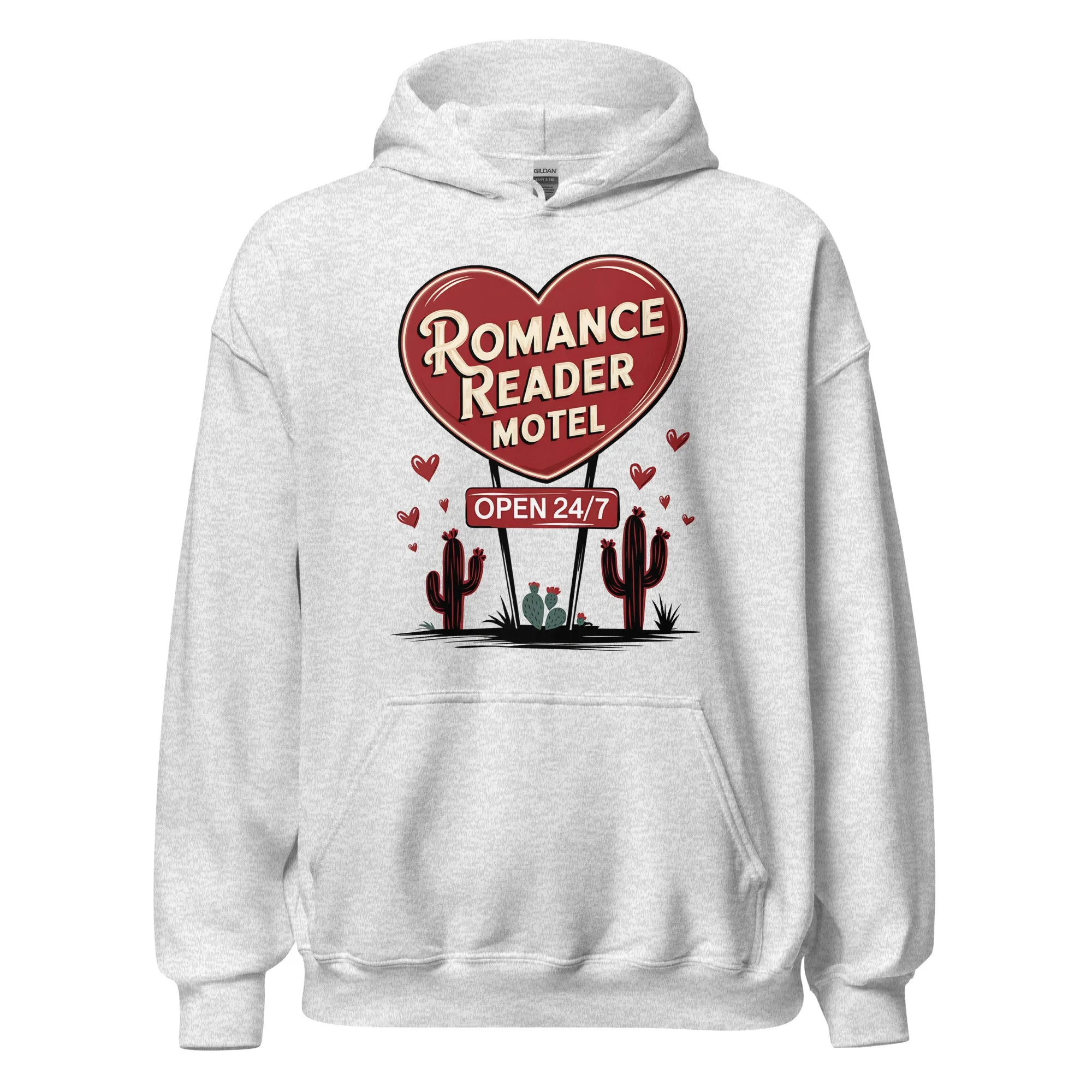 Romance Reader Motel - Valentine’s Day Hoodie - The Perfect Blend of Comfort and Style