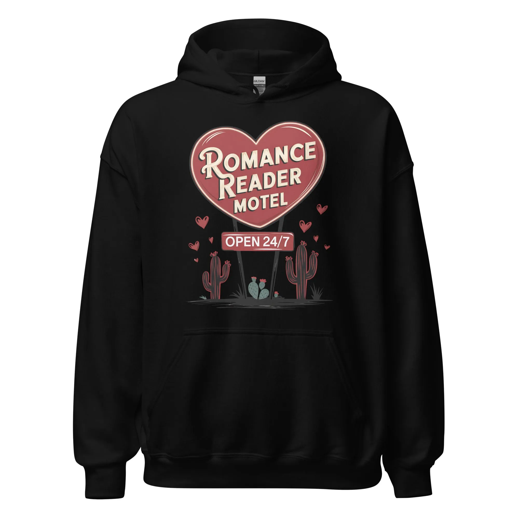 Romance Reader Motel - Valentine’s Day Hoodie - The Perfect Blend of Comfort and Style