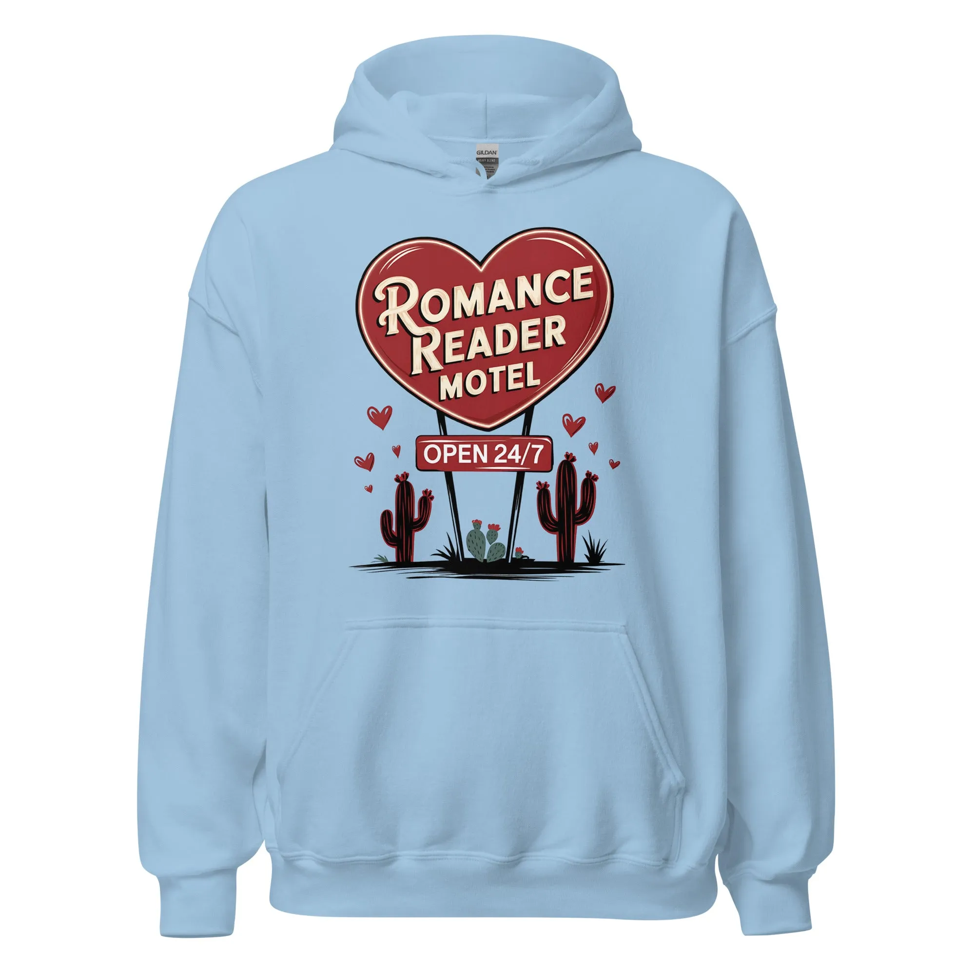 Romance Reader Motel - Valentine’s Day Hoodie - The Perfect Blend of Comfort and Style