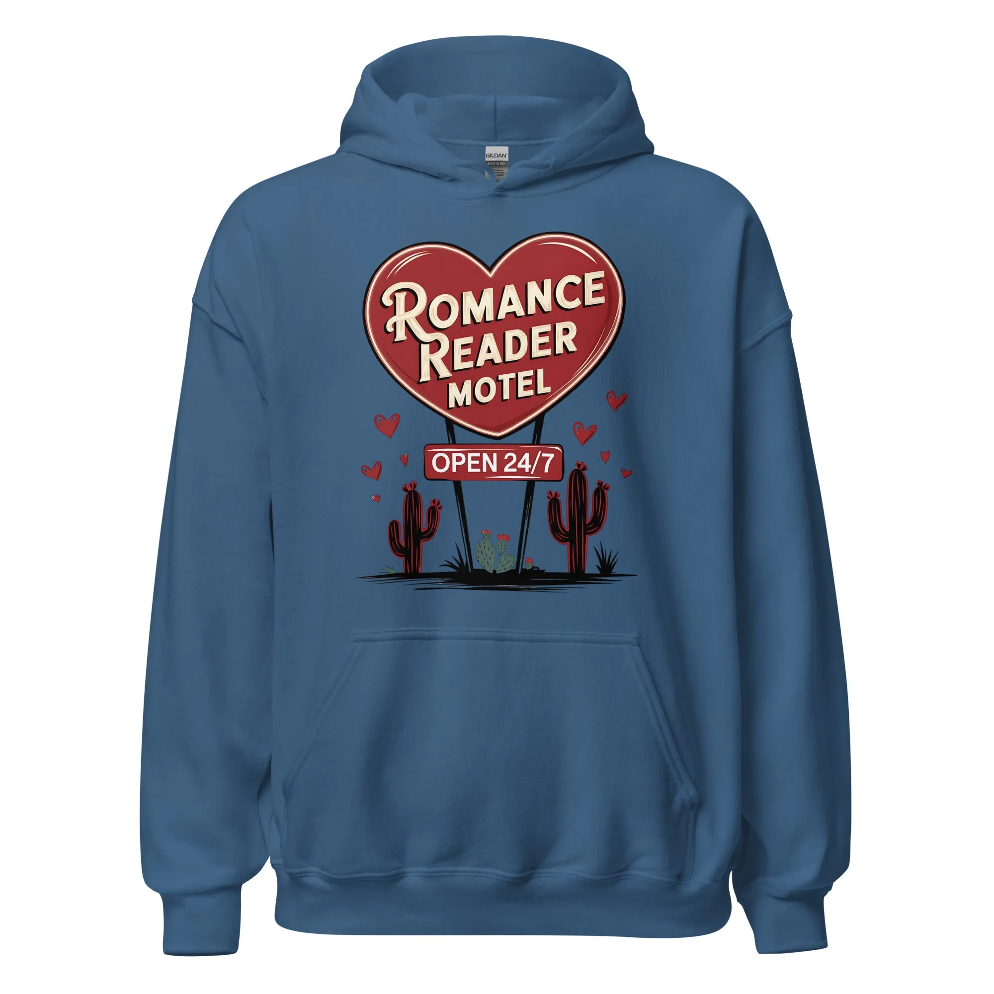 Romance Reader Motel - Valentine’s Day Hoodie - The Perfect Blend of Comfort and Style