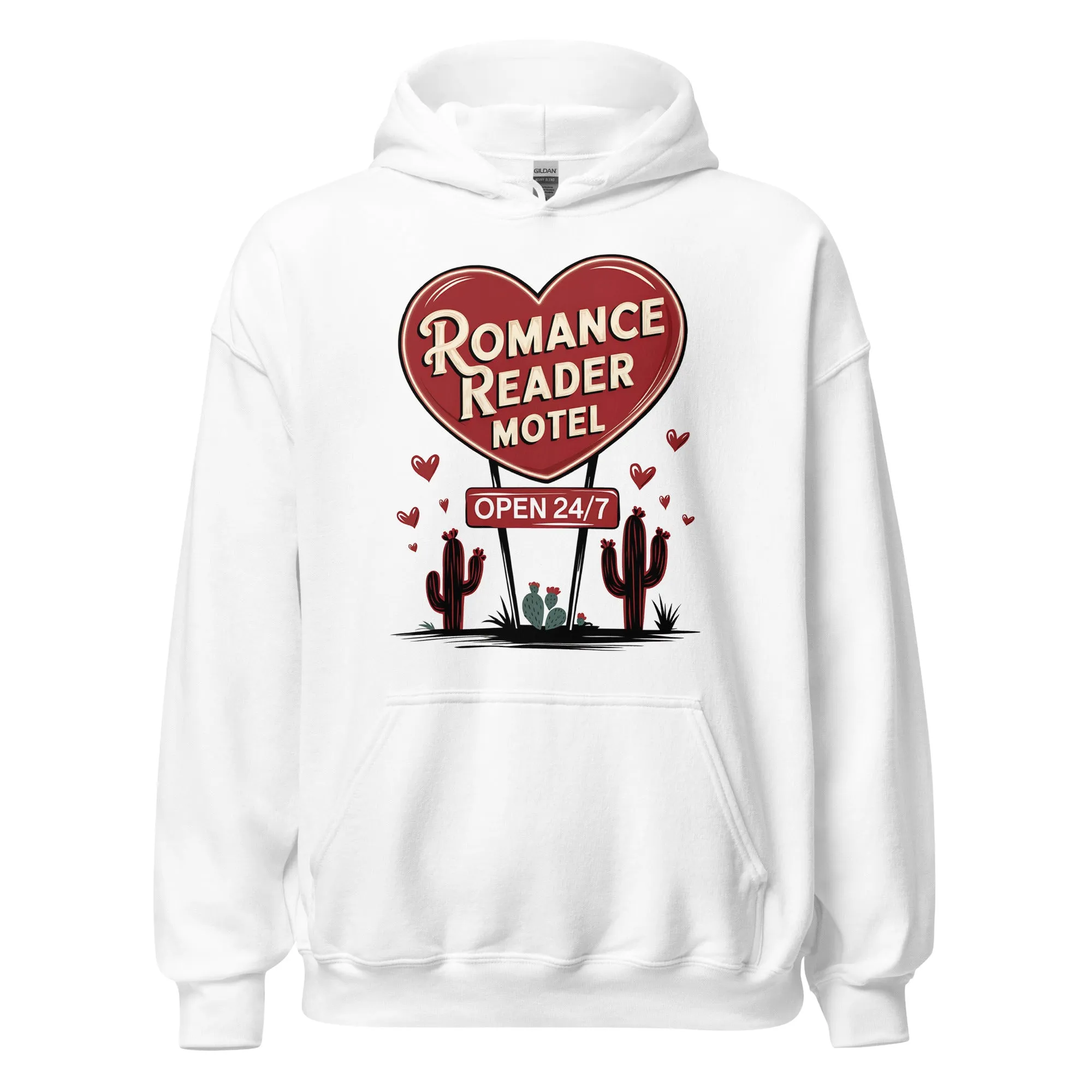 Romance Reader Motel - Valentine’s Day Hoodie - The Perfect Blend of Comfort and Style