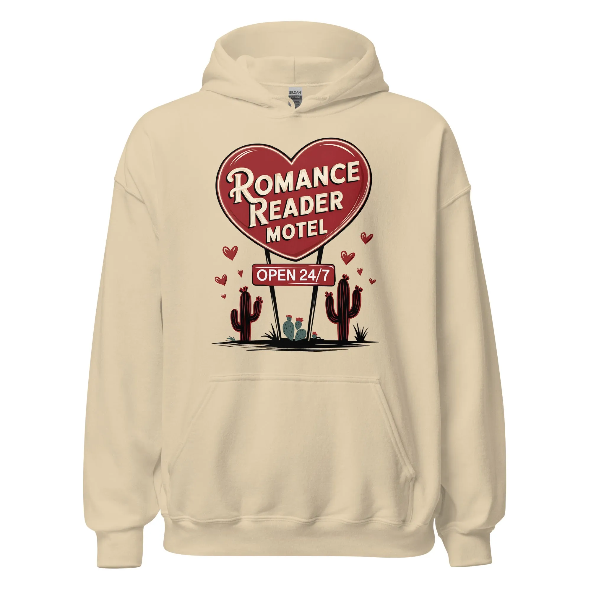 Romance Reader Motel - Valentine’s Day Hoodie - The Perfect Blend of Comfort and Style