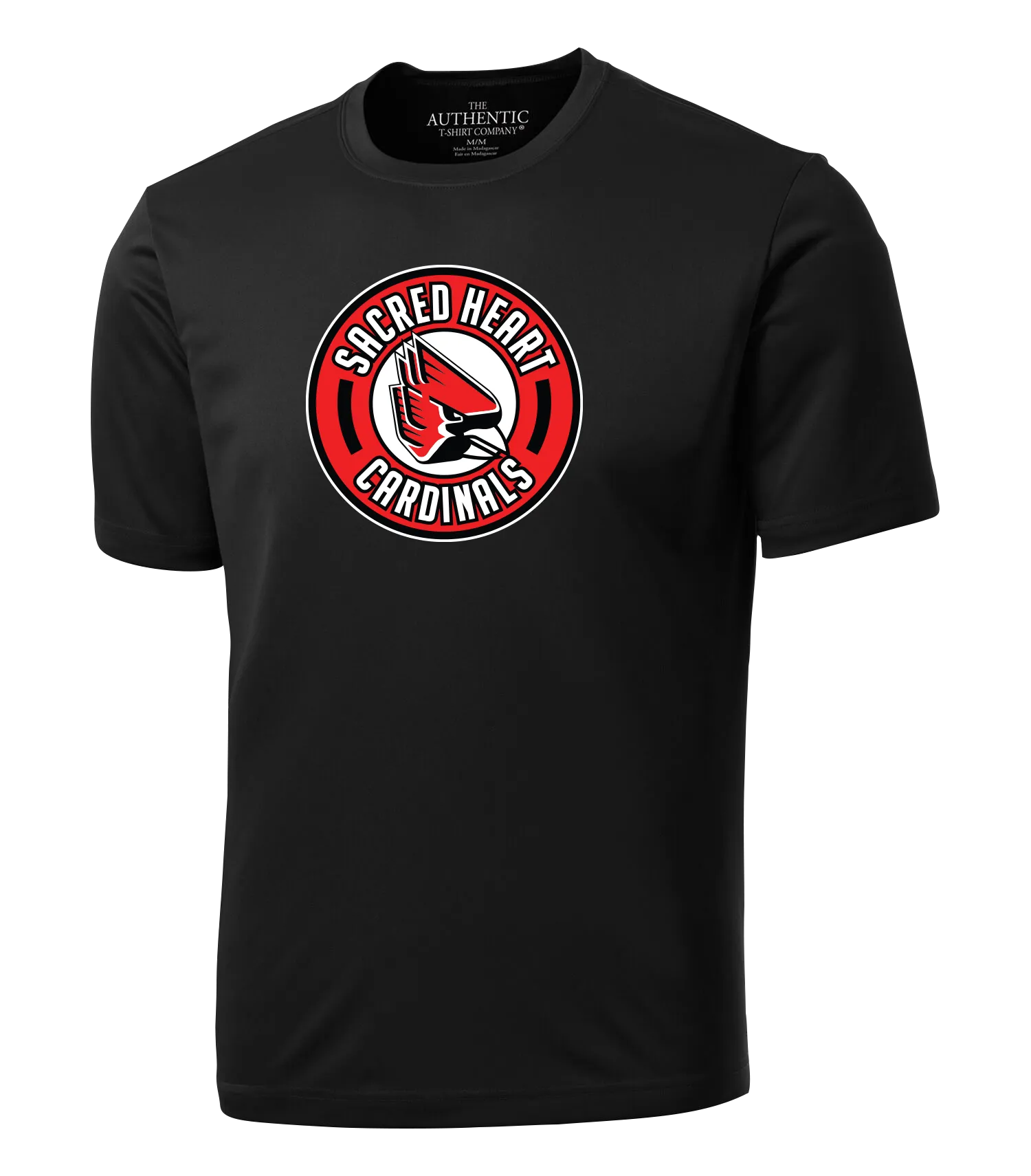 Sacred Heart Cardinals Youth Dri-Fit T-Shirt with Printed Logo