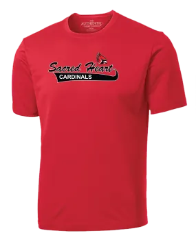 Sacred Heart Youth Dri-Fit T-Shirt with Printed Logo