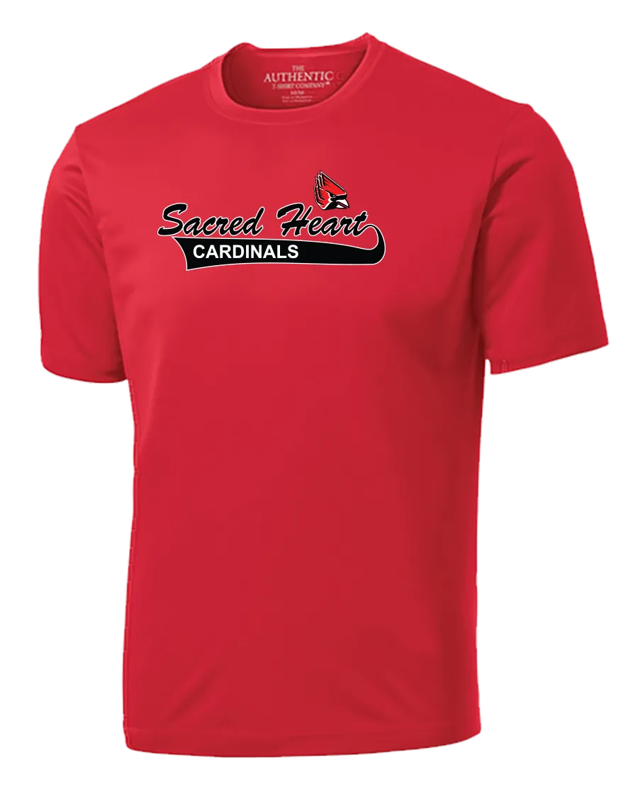 Sacred Heart Youth Dri-Fit T-Shirt with Printed Logo
