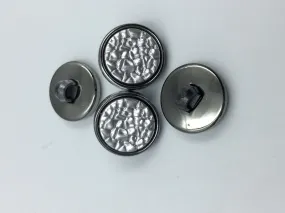Silver Unique designed downhole  suit/coat/blazer button