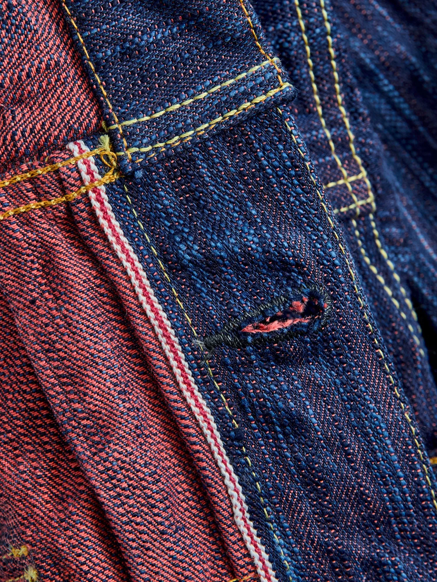 SP-088 "Tokushima Hinode-Awa Shoai" 45th Anniversary 15oz Selvedge Denim Type-2 Jacket in Indigo