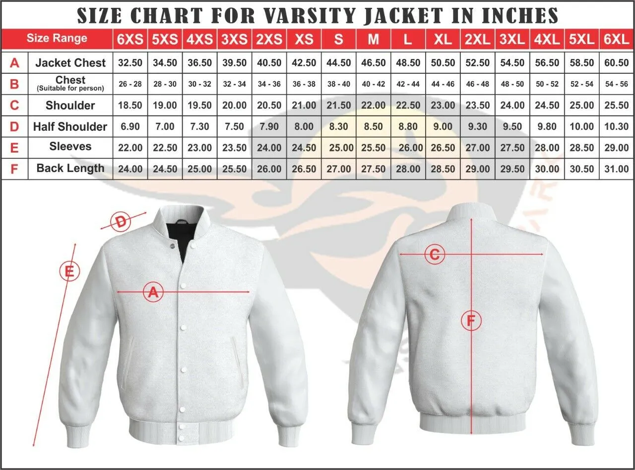 Spine Spark Camel Brown Wool Varsity Jacket White Leather Sleeves