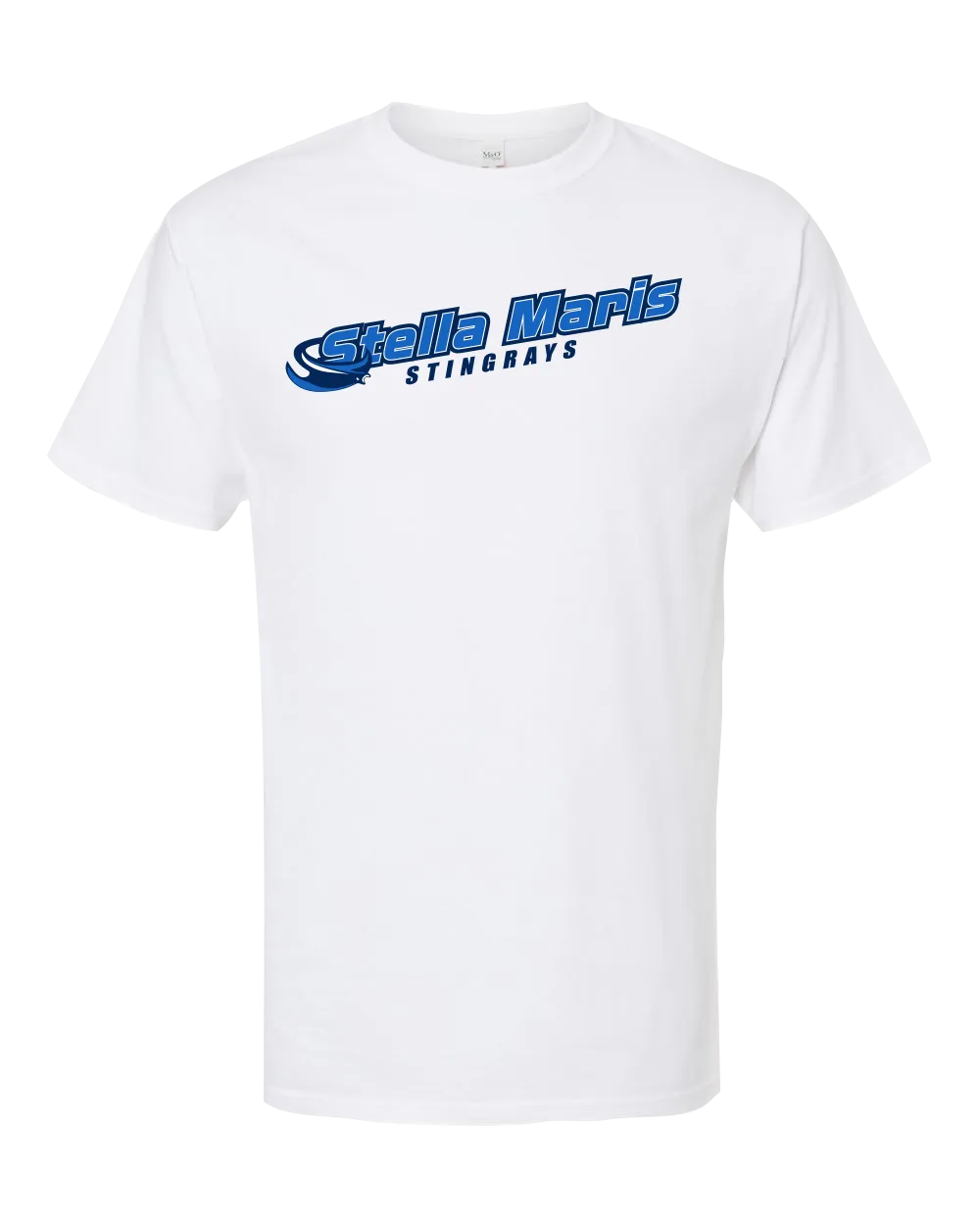 Stella Maris Stingrays Youth Cotton T-Shirt with Printed Logo