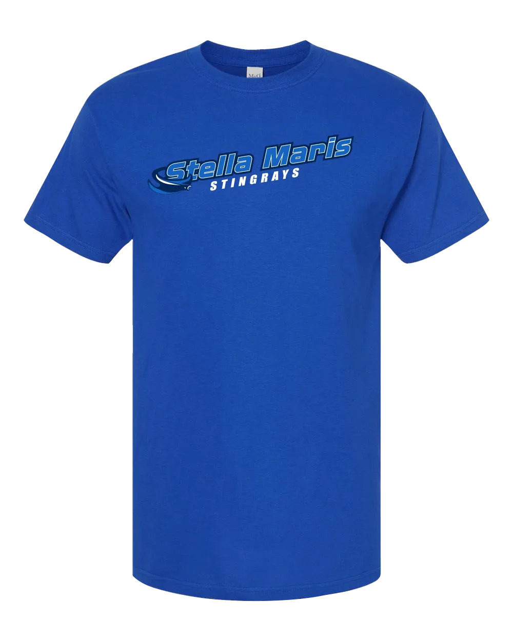 Stella Maris Stingrays Youth Cotton T-Shirt with Printed Logo