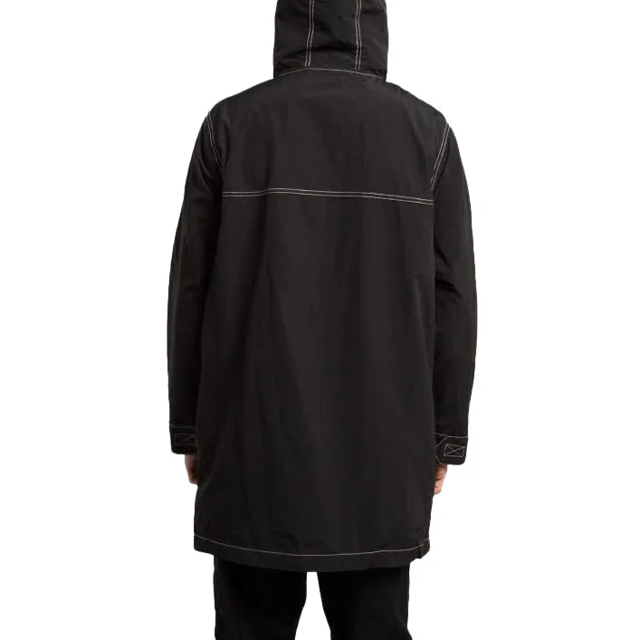 STÜSSY NYLON PULLOVER PARKA // BLACK