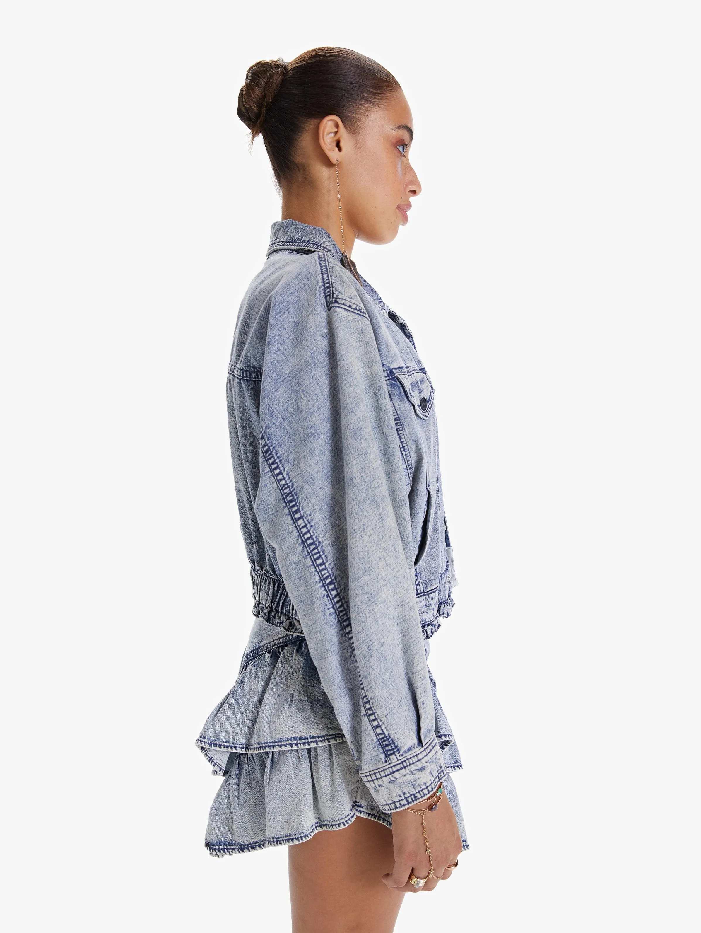 The Fly Away Ruffle Jacket