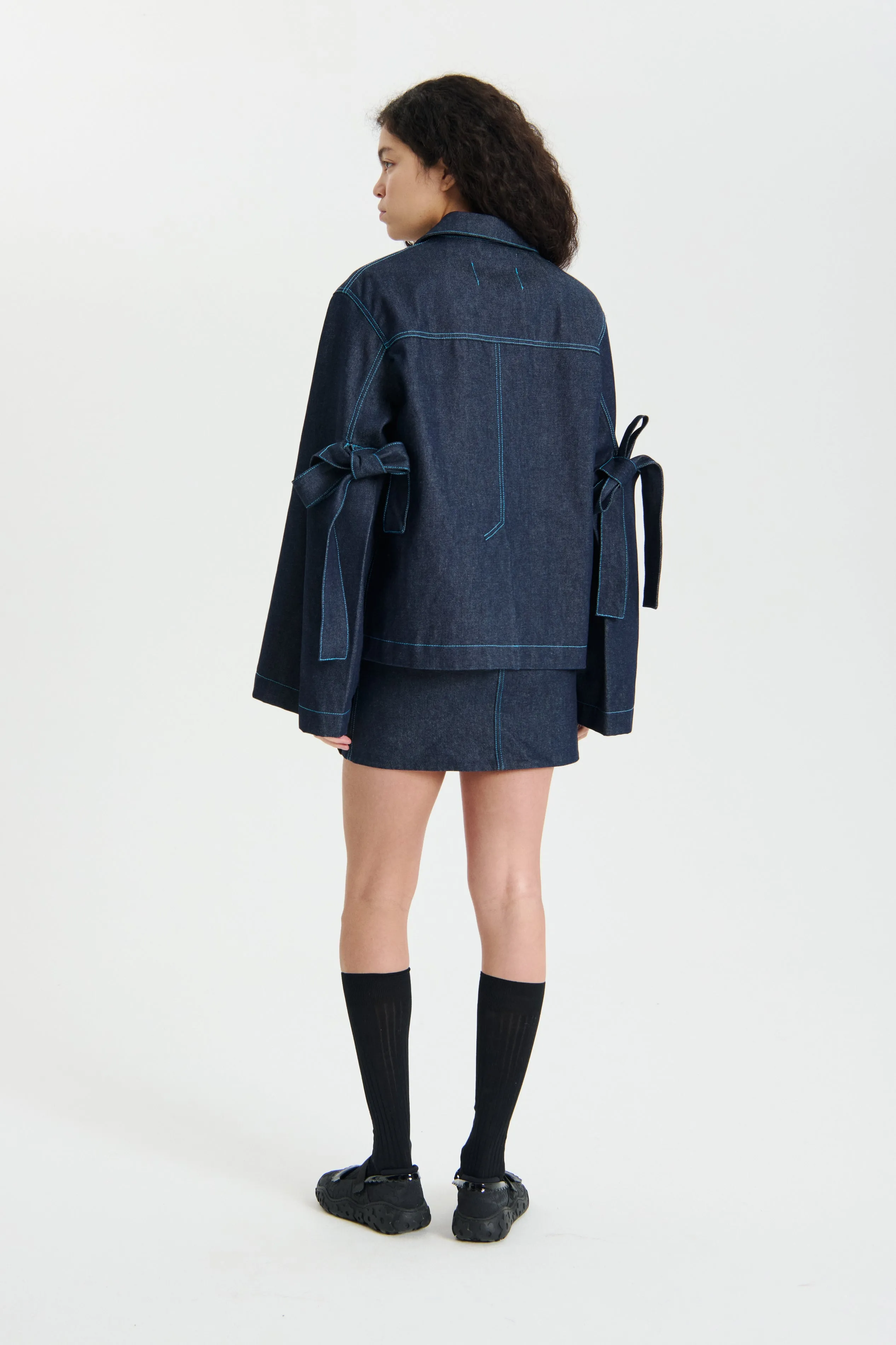 VIVECA | JACKET DENIM INDIGO