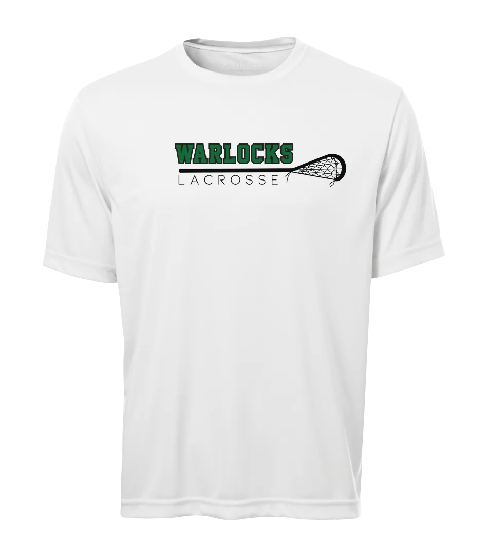 Warlocks Lacrosse Stick Youth Dri-Fit T-Shirt with Printed Logo