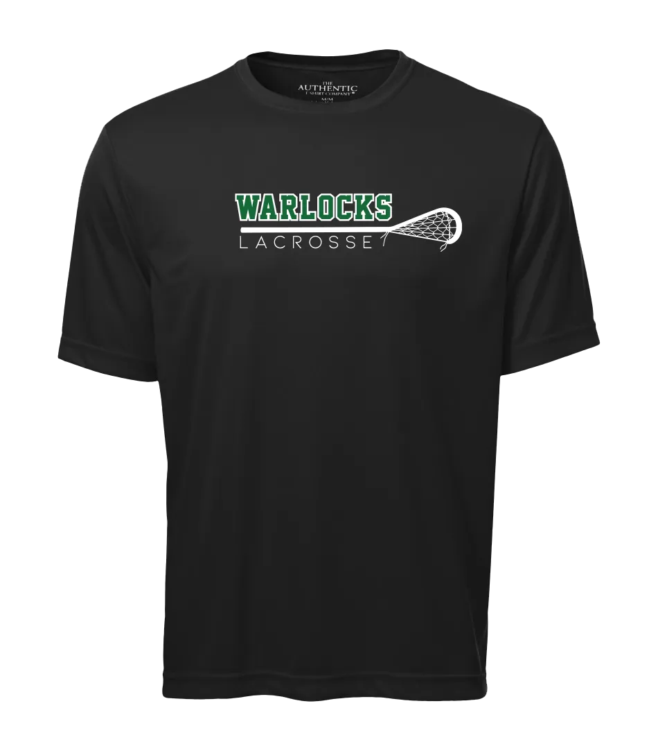 Warlocks Lacrosse Stick Youth Dri-Fit T-Shirt with Printed Logo