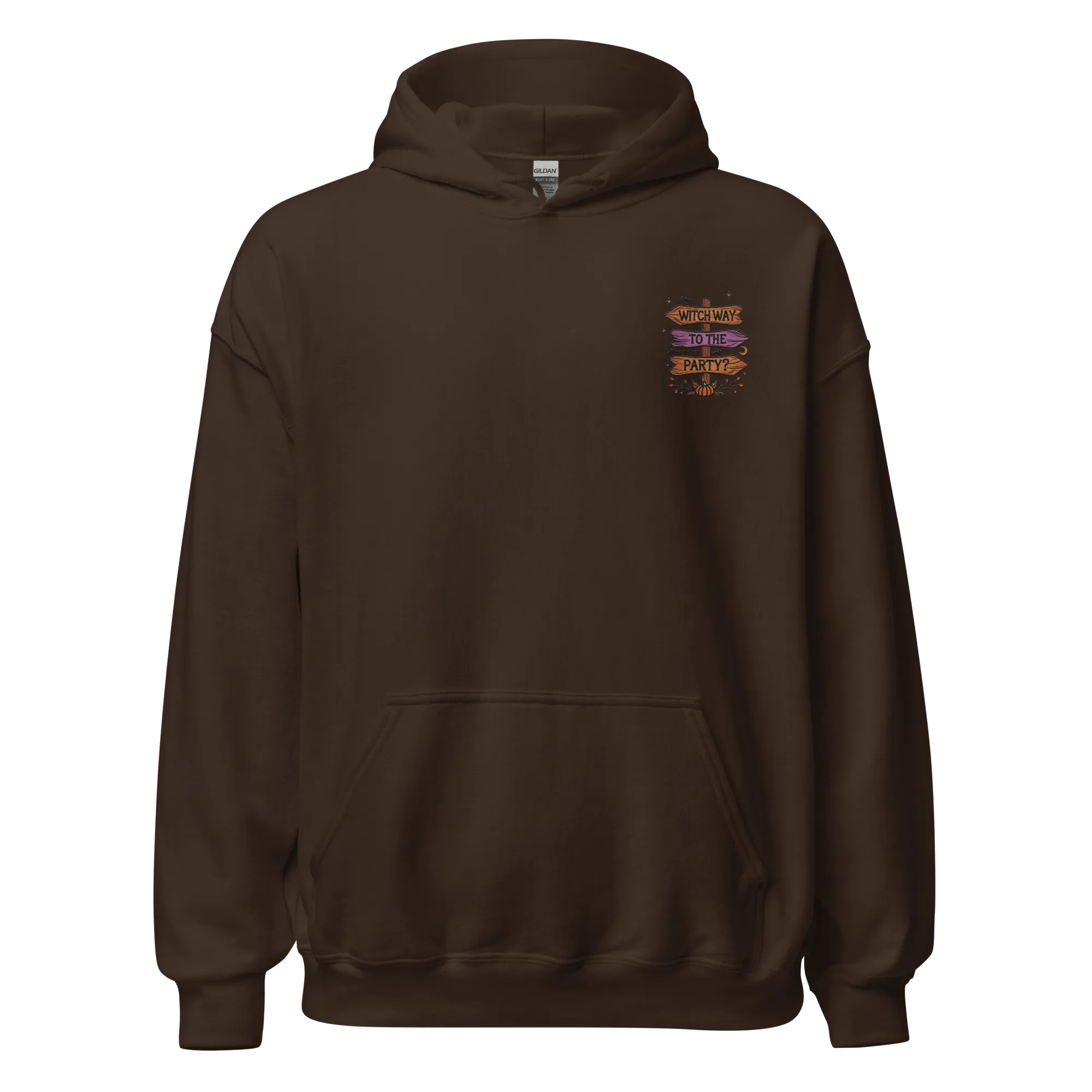 Witch Way To The Party? - Halloween Hoodie - Witch Halloween Hoodie