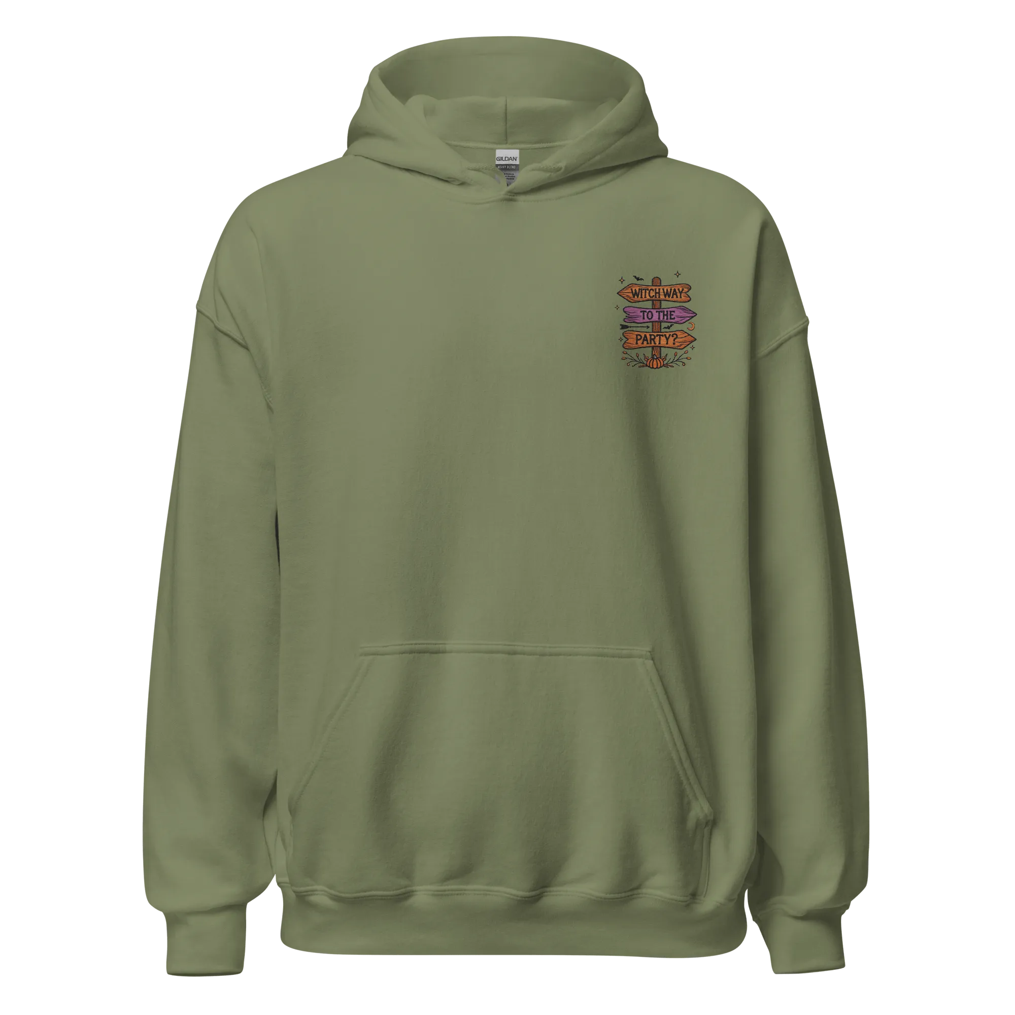 Witch Way To The Party? - Halloween Hoodie - Witch Halloween Hoodie