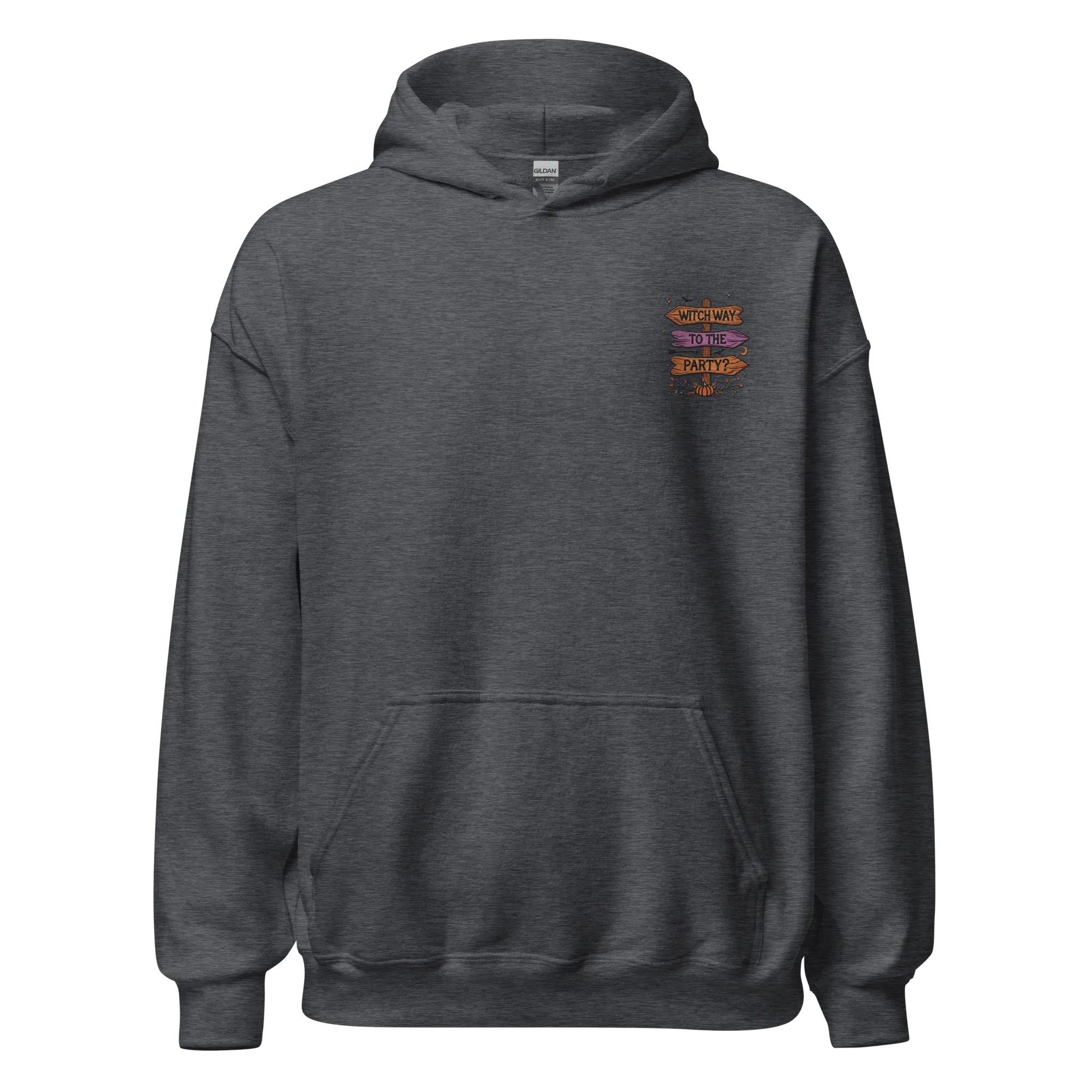 Witch Way To The Party? - Halloween Hoodie - Witch Halloween Hoodie
