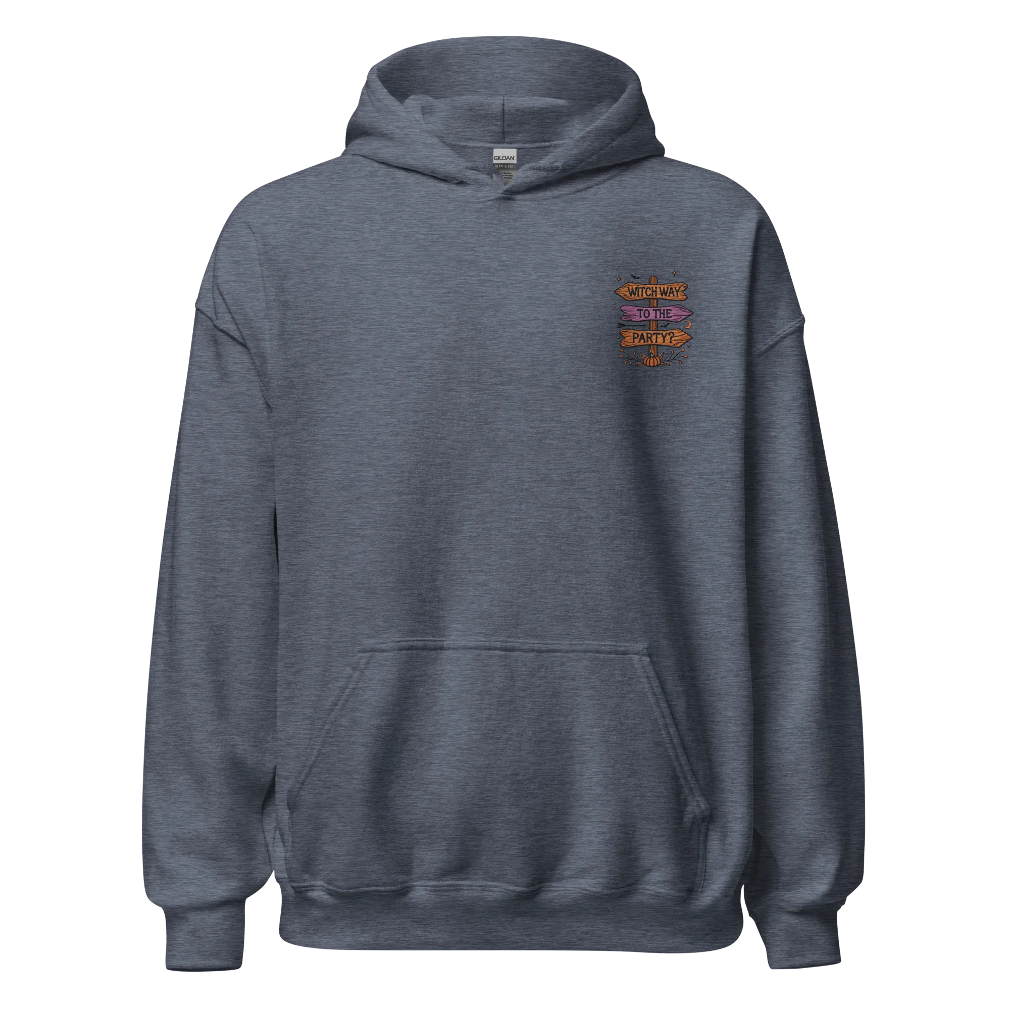 Witch Way To The Party? - Halloween Hoodie - Witch Halloween Hoodie
